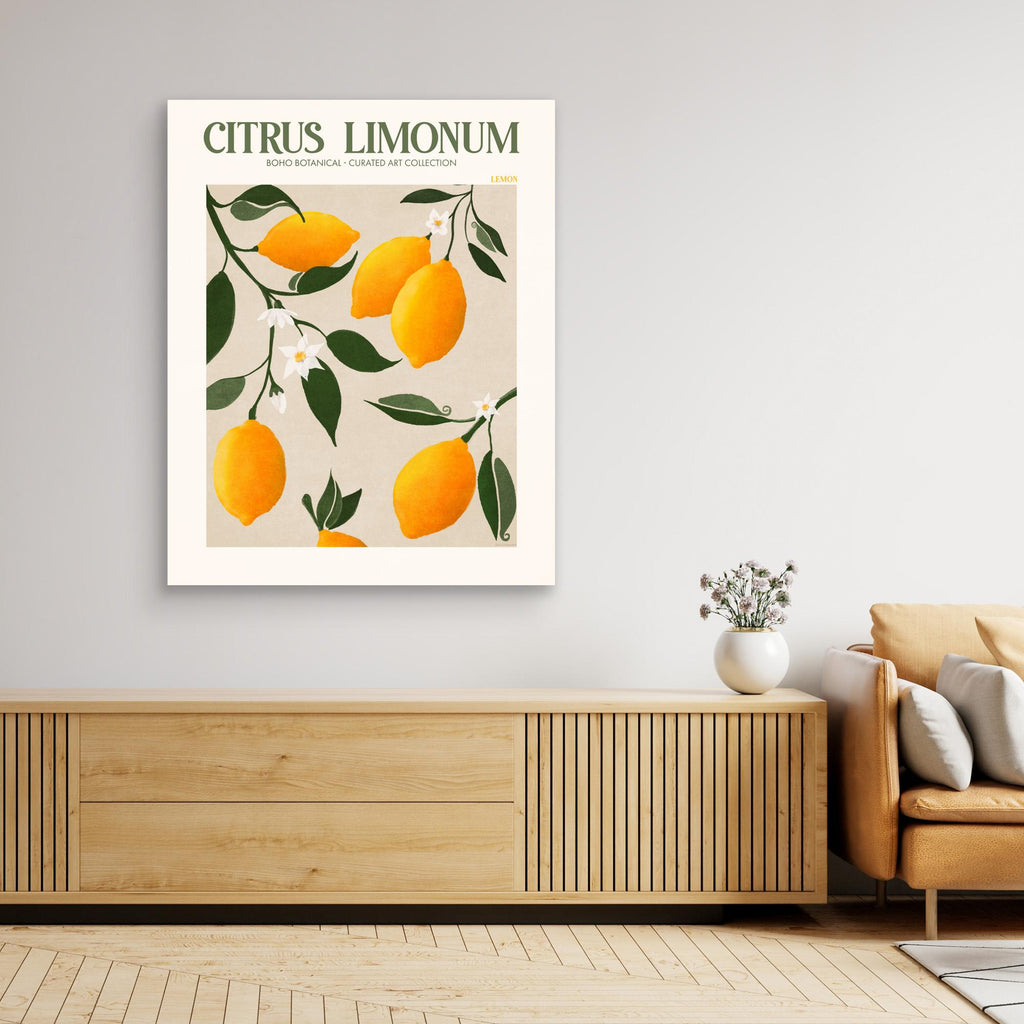 Citrus Limonum - Lemon by Emel Tunaboylu