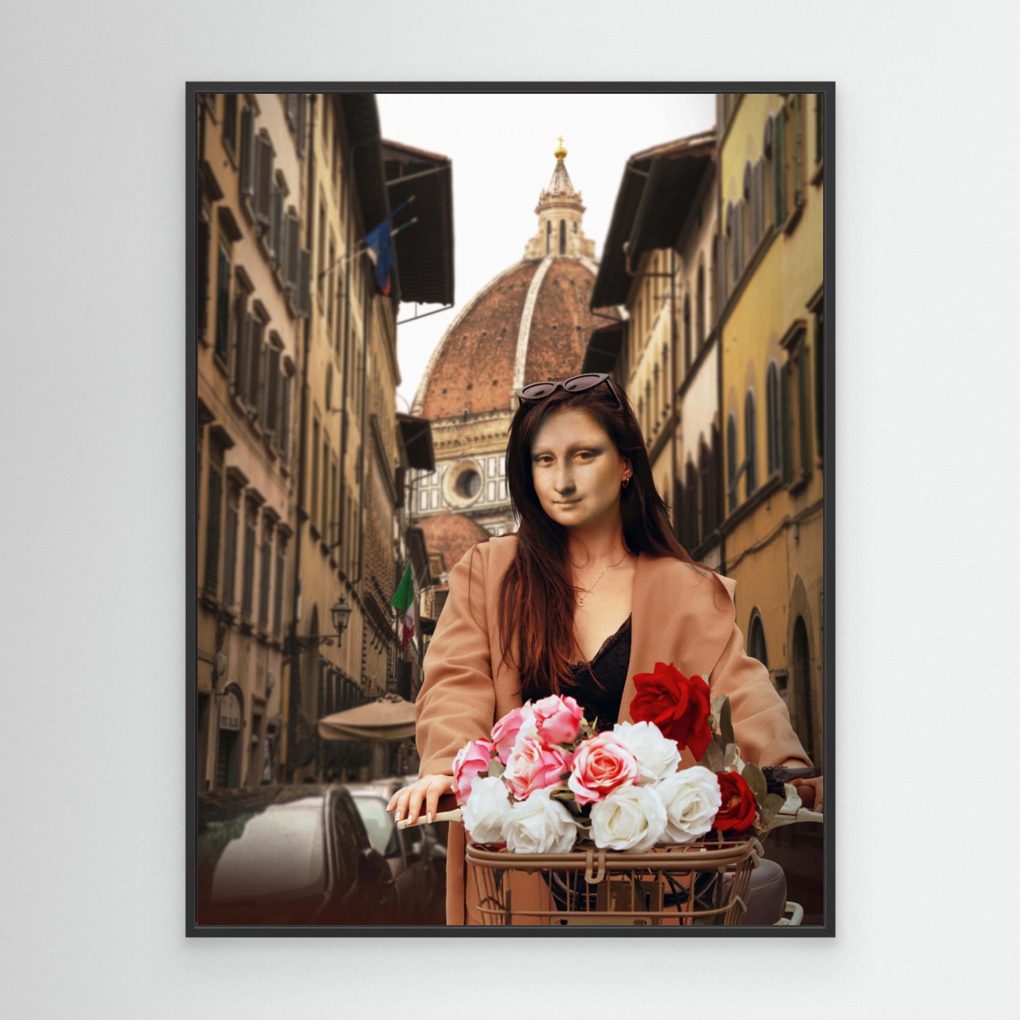 Mona On Florence by Dikhotomy Canvas