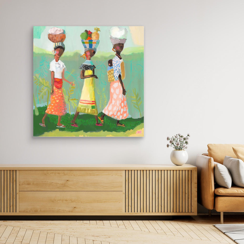 Back From the Market by Jenny Westenhofer