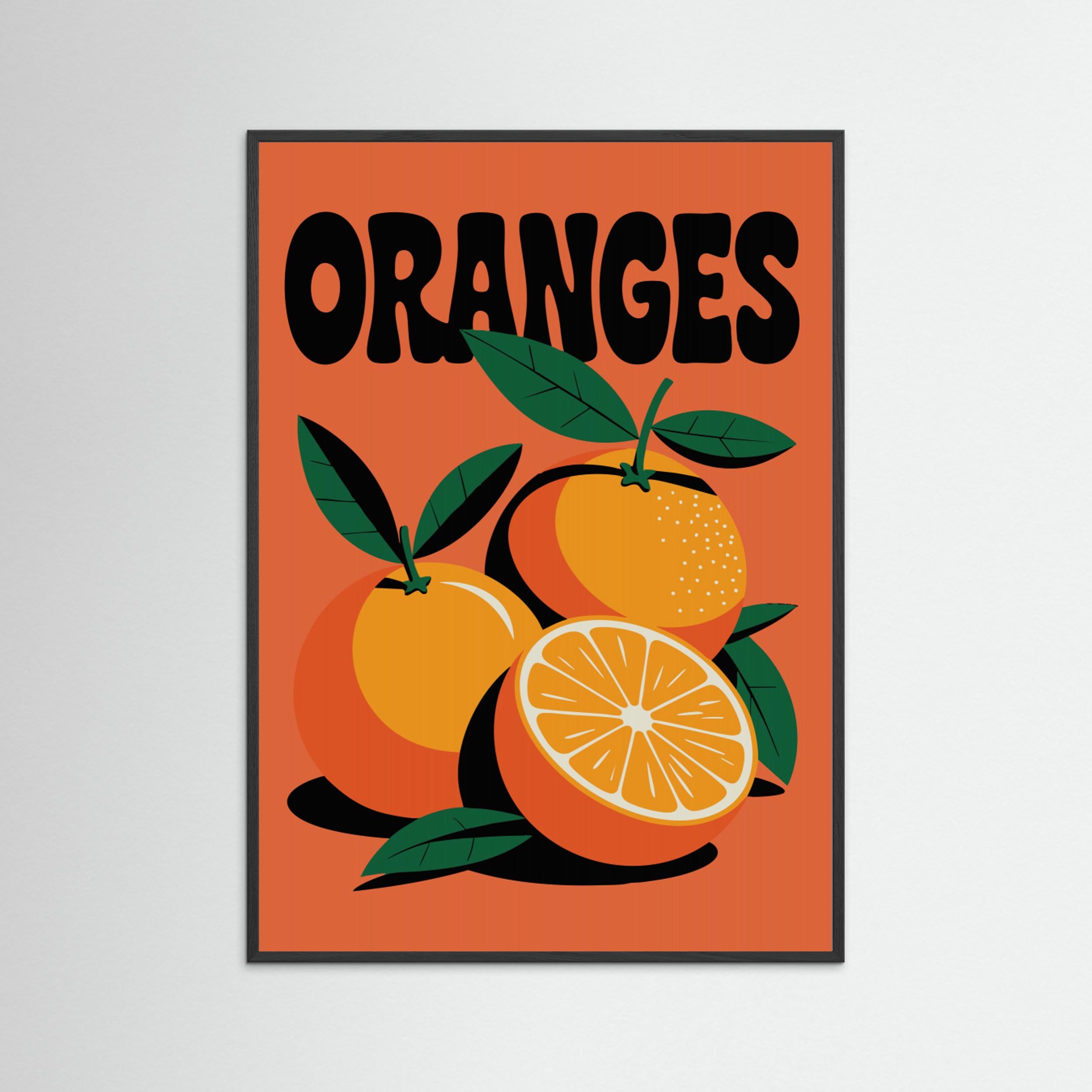 Oranges by Andreas Magnusson Fine Art Paper 
