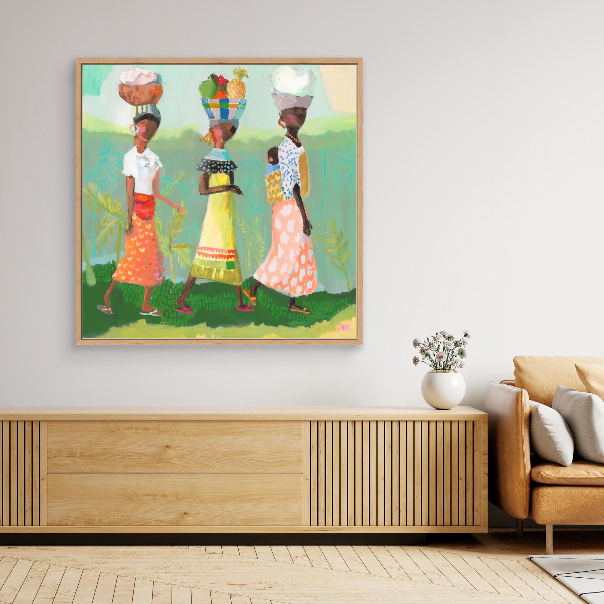 Back From the Market by Jenny Westenhofer