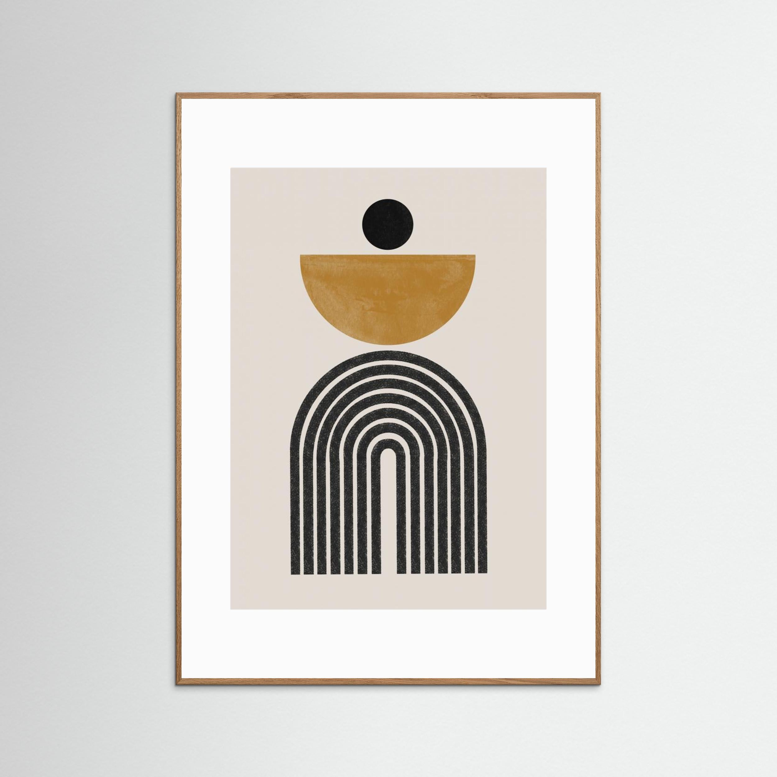 Mid Century No2. by The Miuus Studio Fine Art Paper 