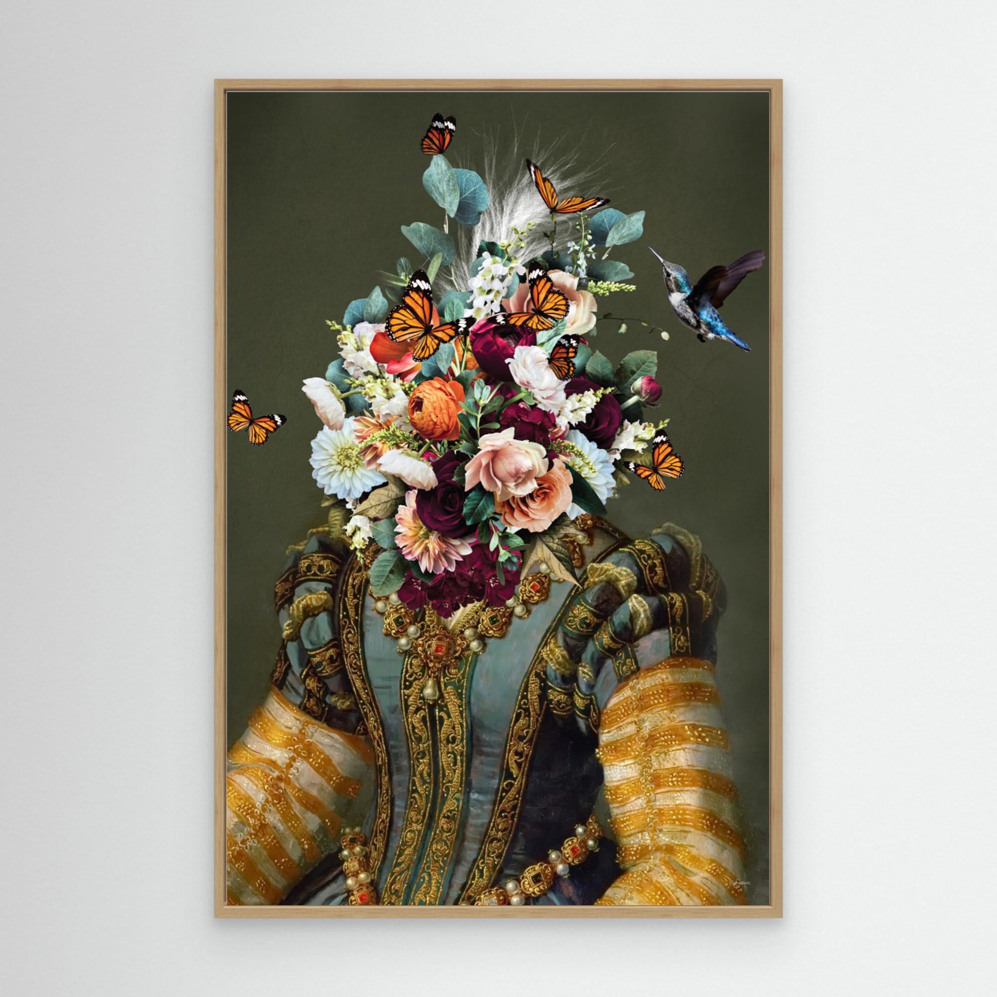 Dame Goldie by Sue Skellern Canvas