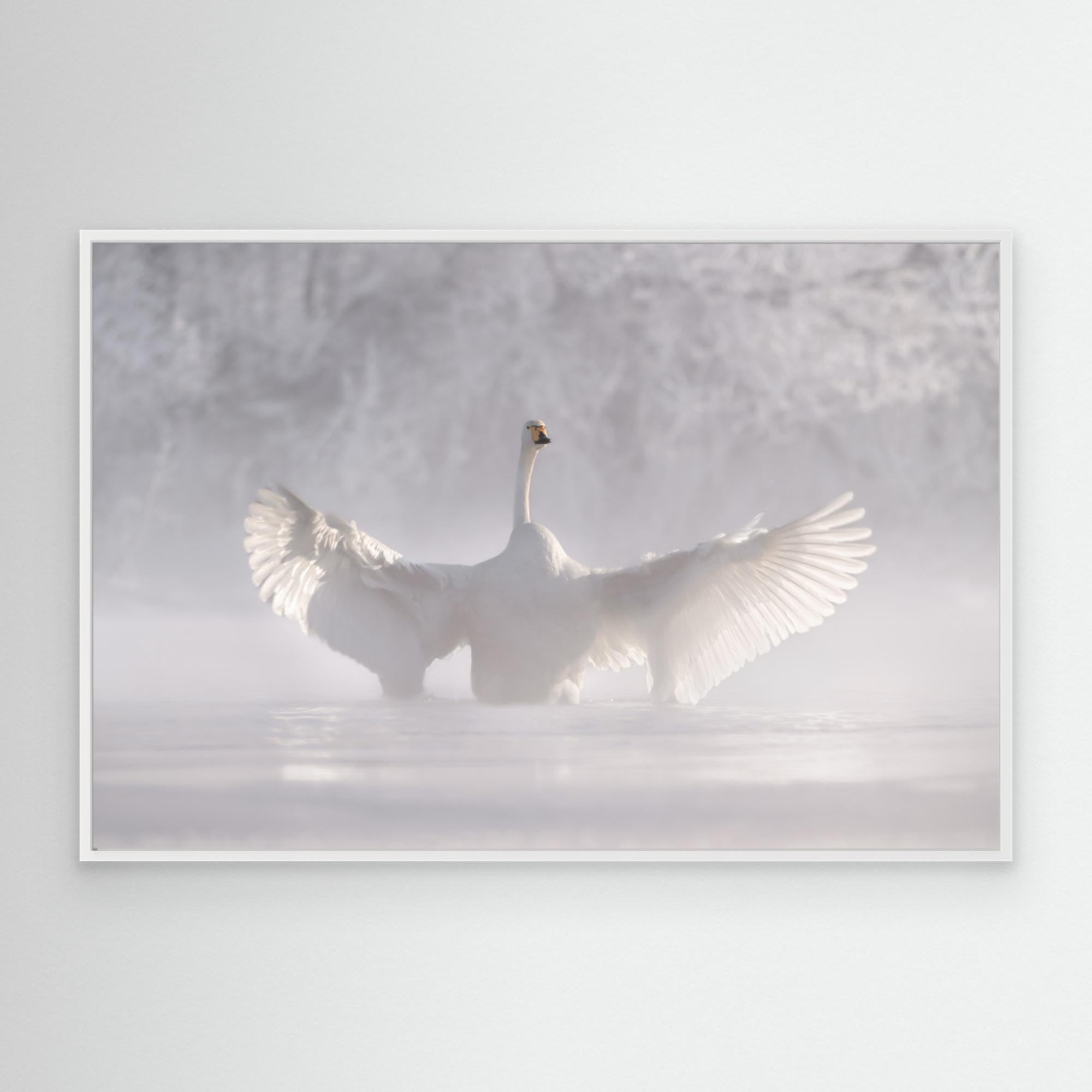 Winter watercolor by Olga Rudchenko Canvas