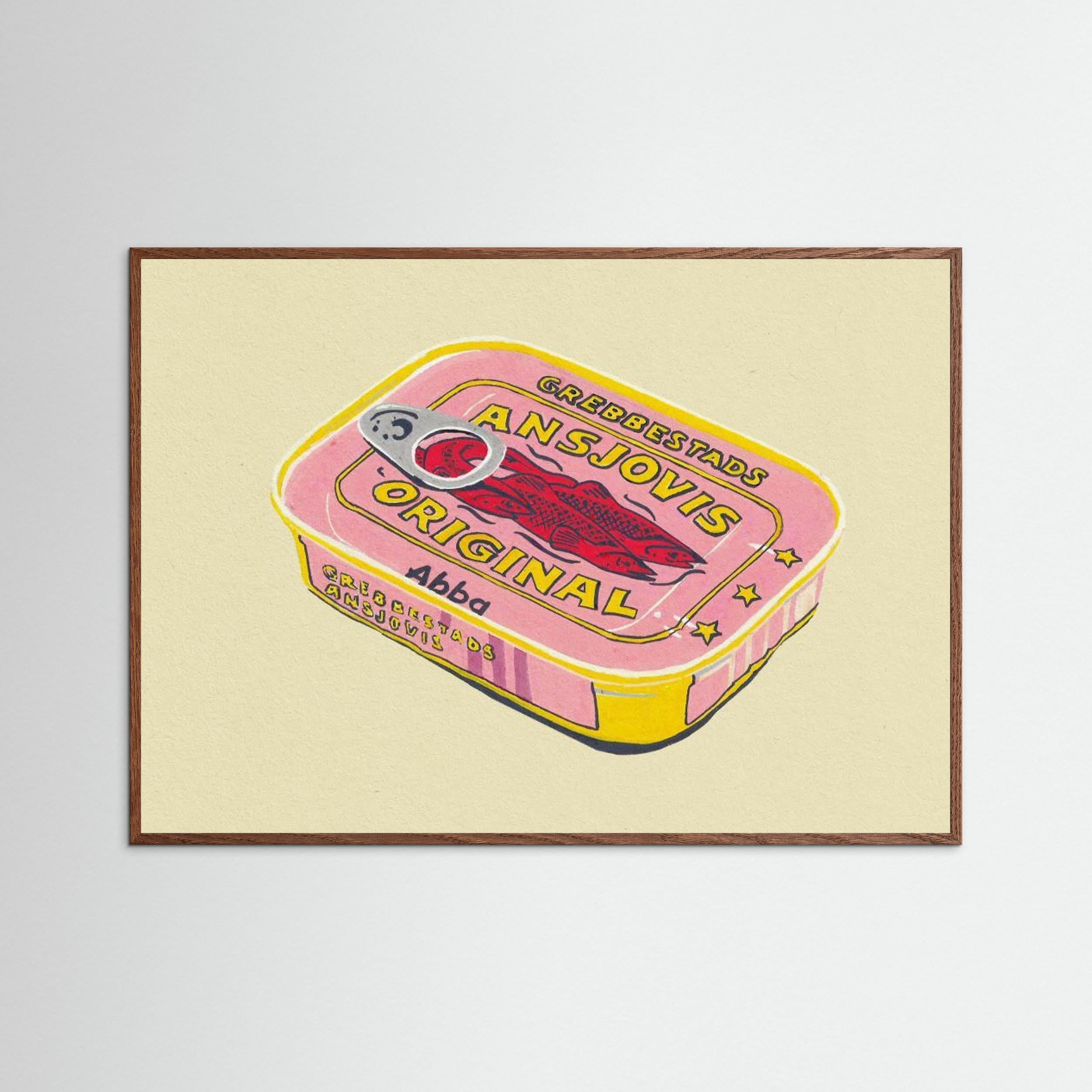 Abba Ansjovis by Studio Mandariini Fine Art Paper 