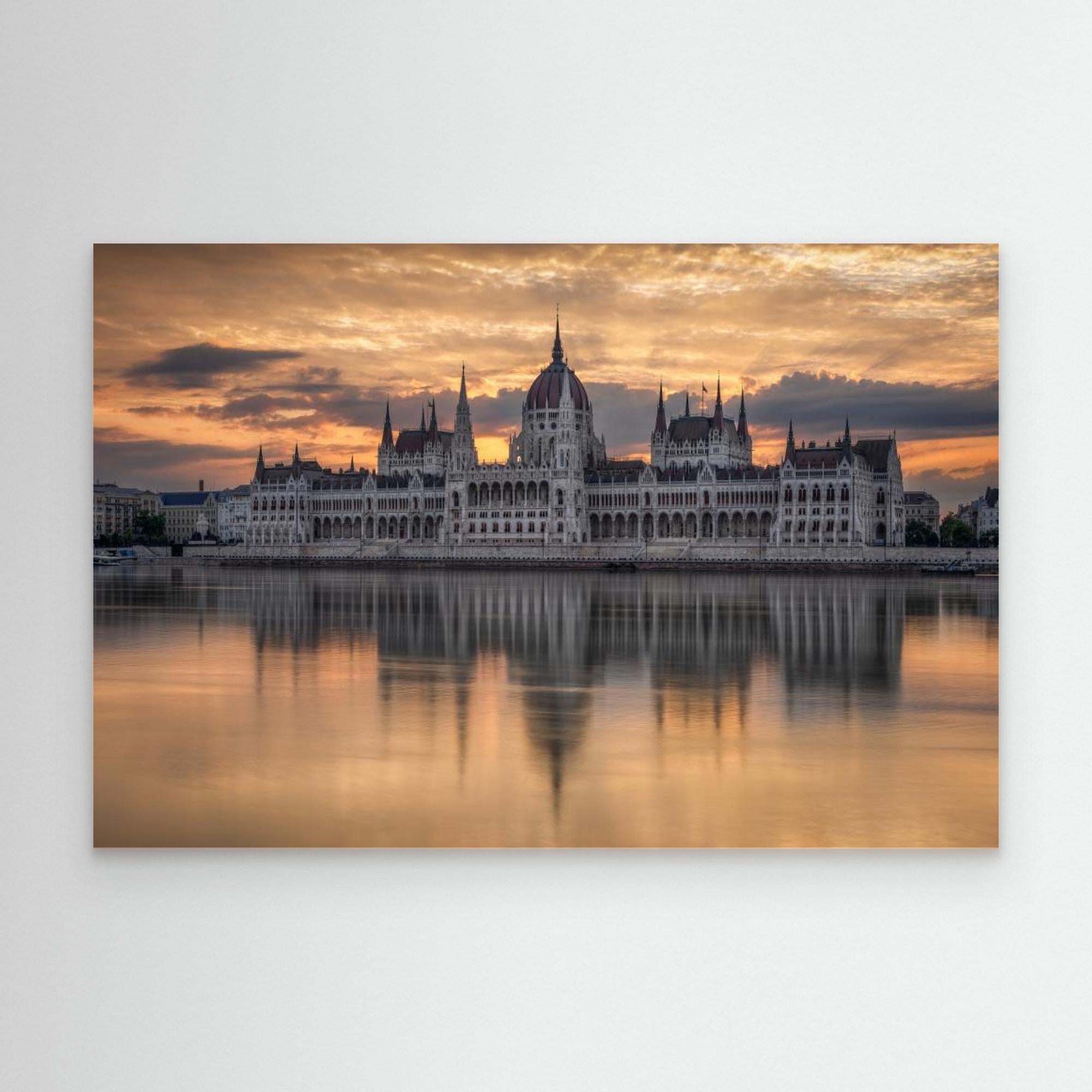 Sunrise in Budapest by Nicholas Canvas