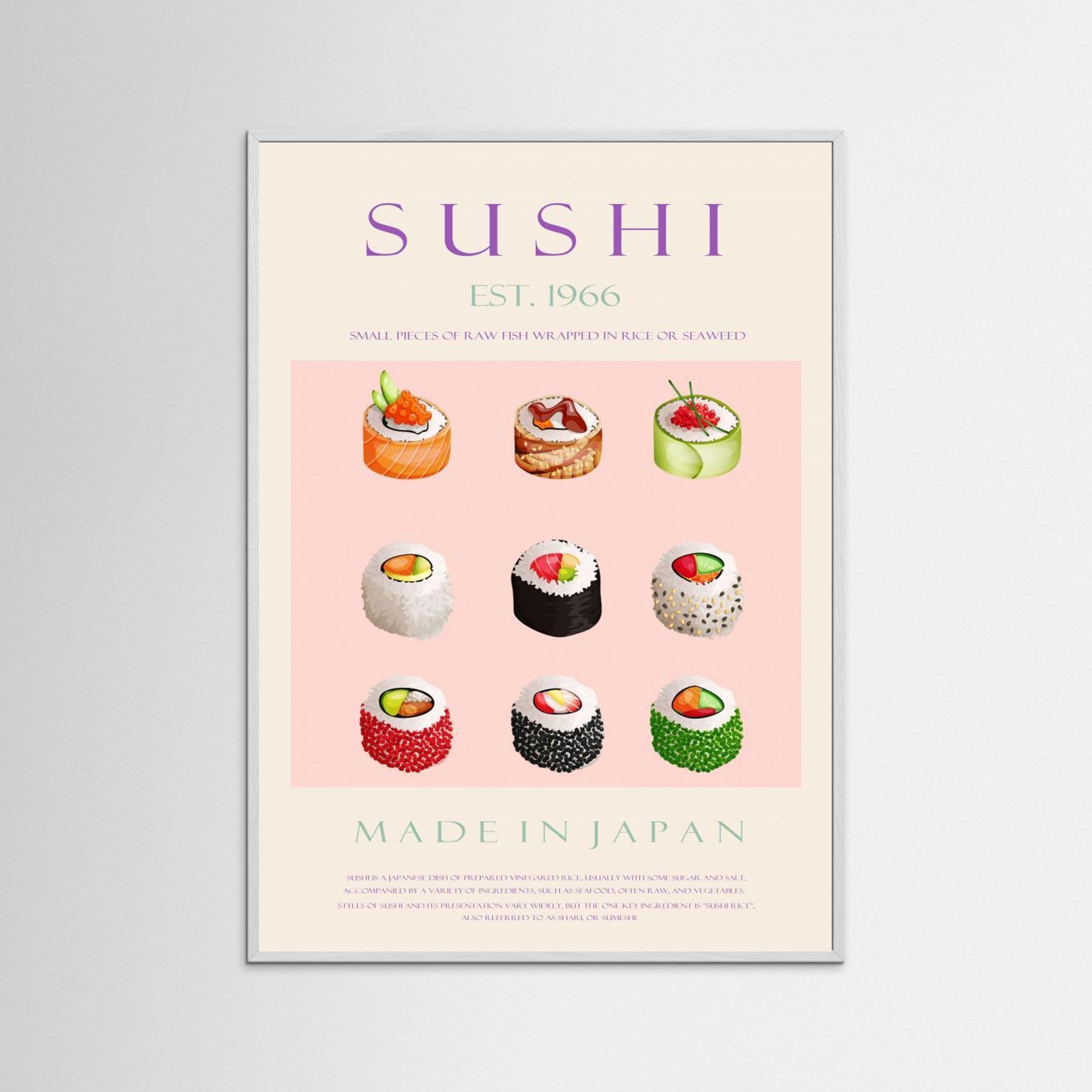Sushi Est. 1966 by Rikke Løndager Boisen