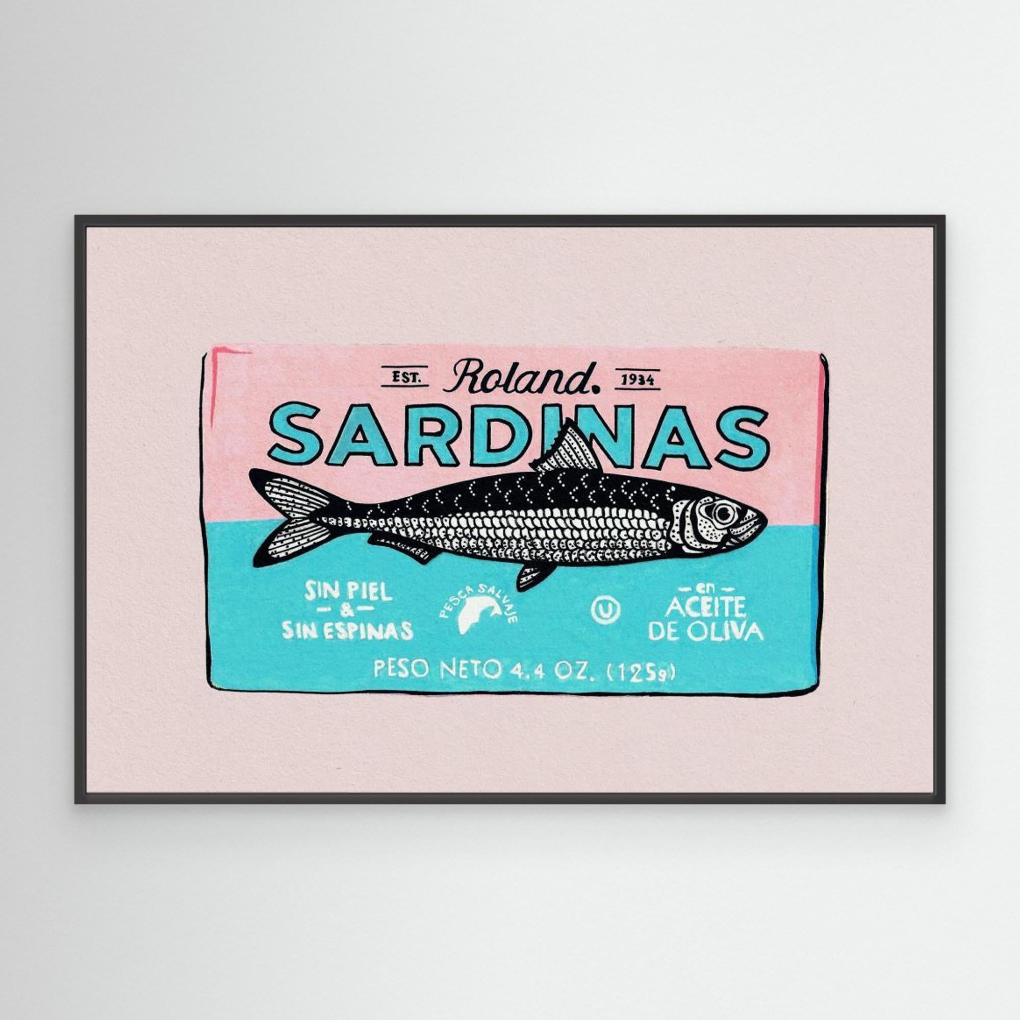 Roland Sardinas by Studio Mandariini Canvas