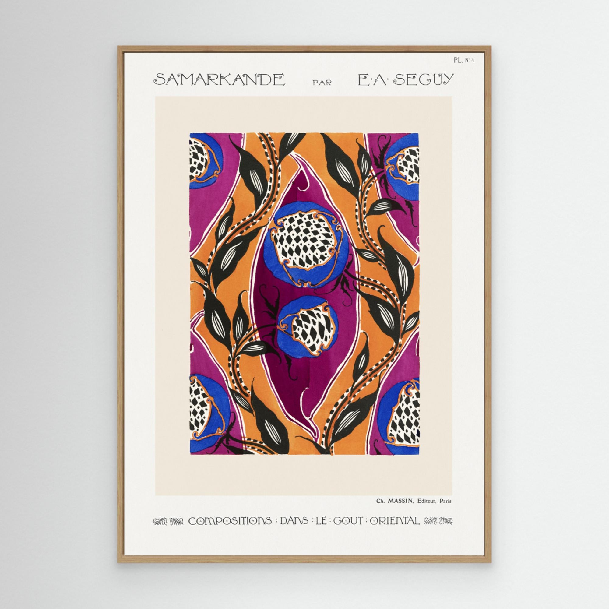 Samarkande 4 Canvas