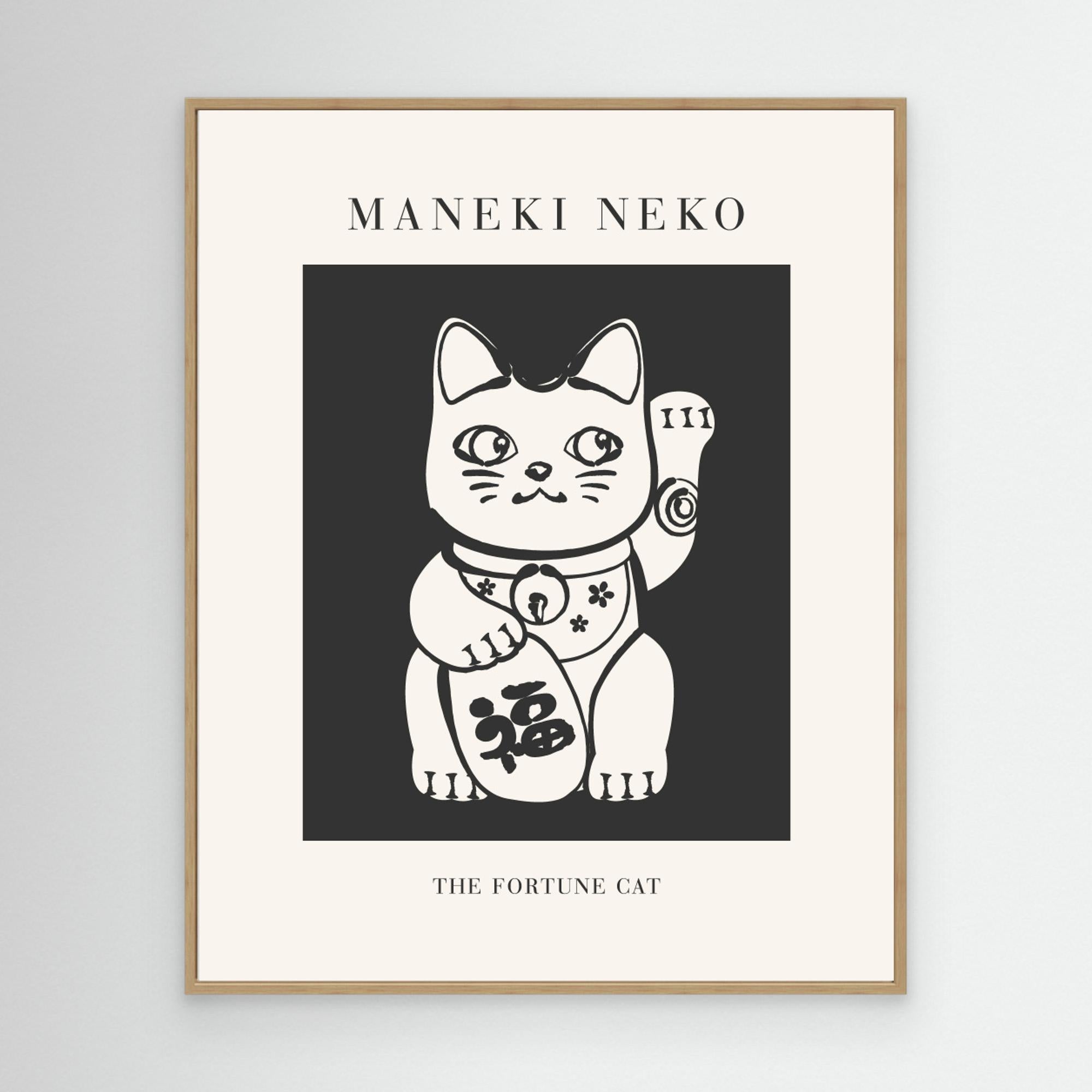 Manekineko by Ksana Kalpa Canvas