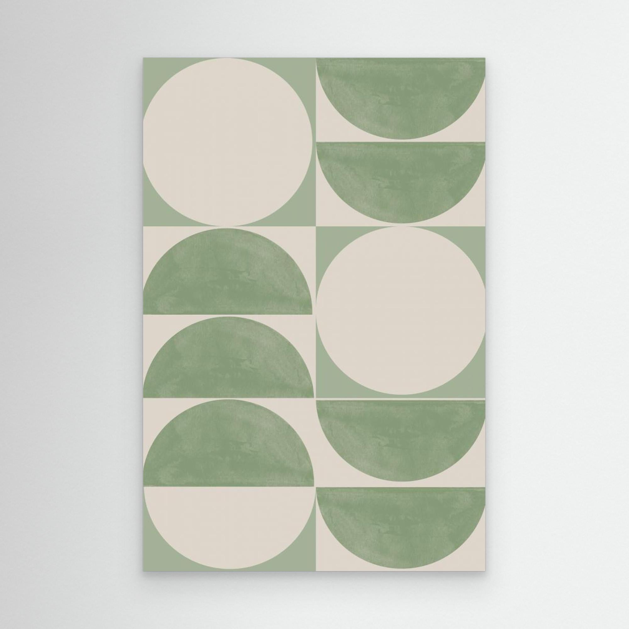 Mid Century Modern 01 by The Miuus Studio Canvas