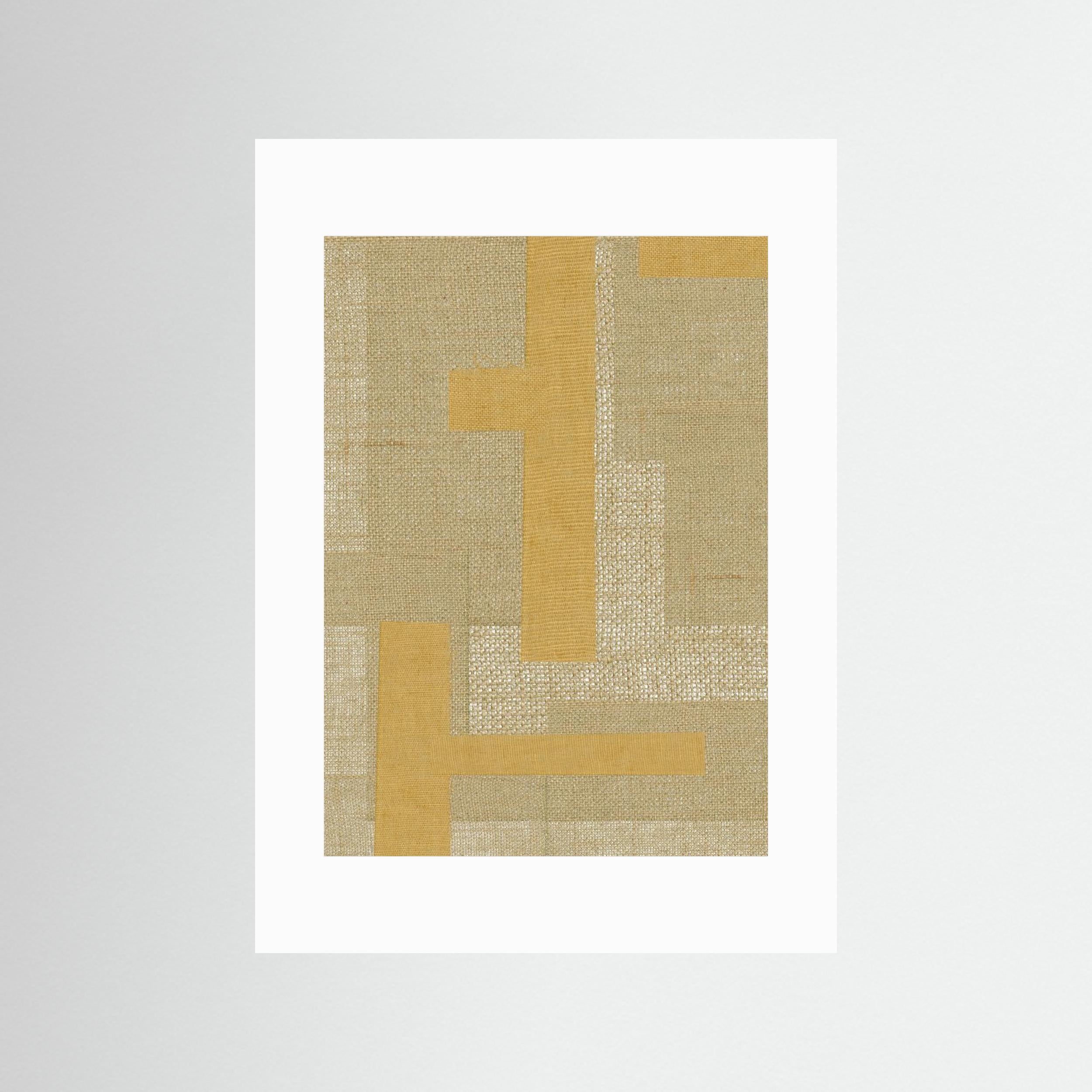 Fabric Pattern Collage No.4 by The Miuus Studio