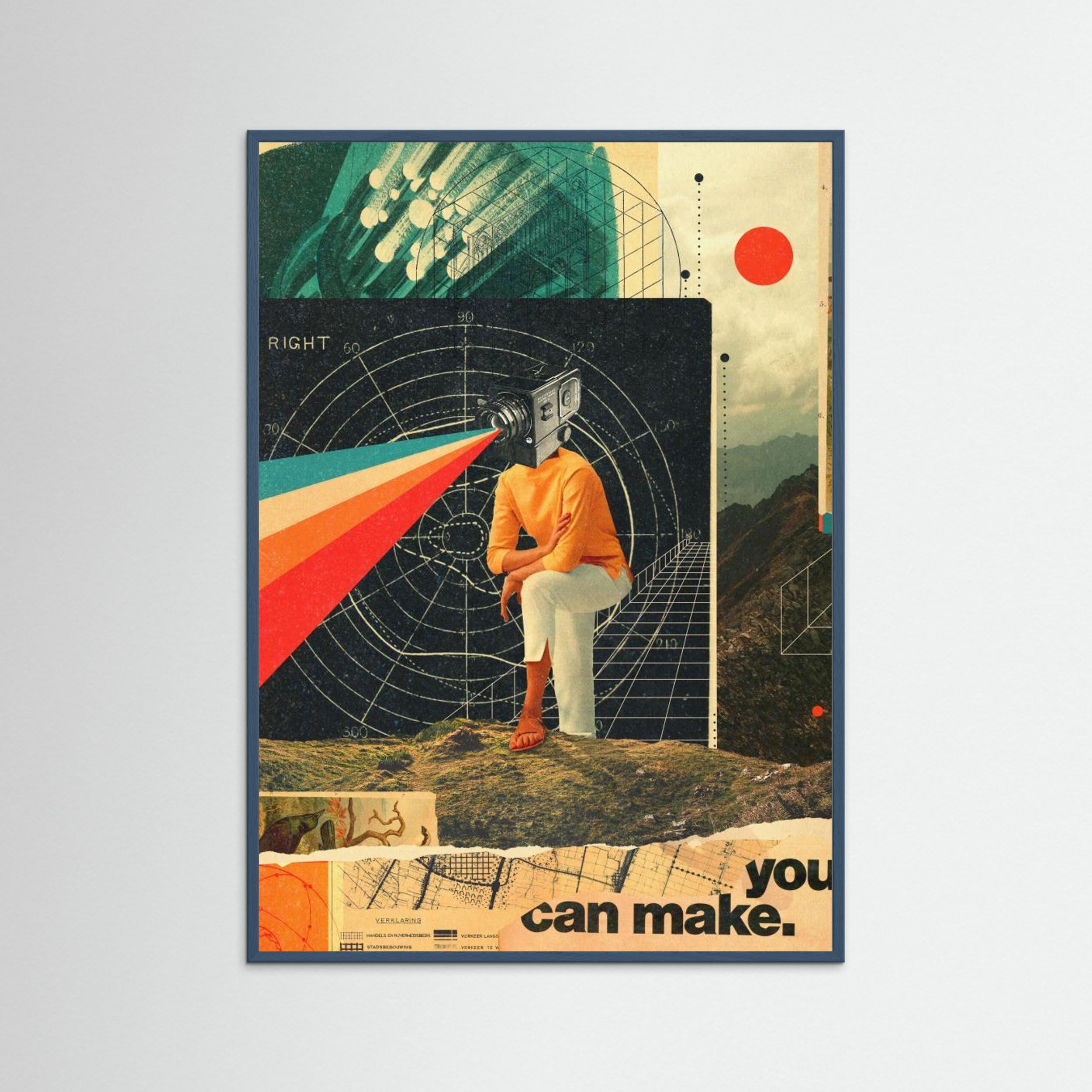 You Can Make It Right by Frank Moth Fine Art Paper 