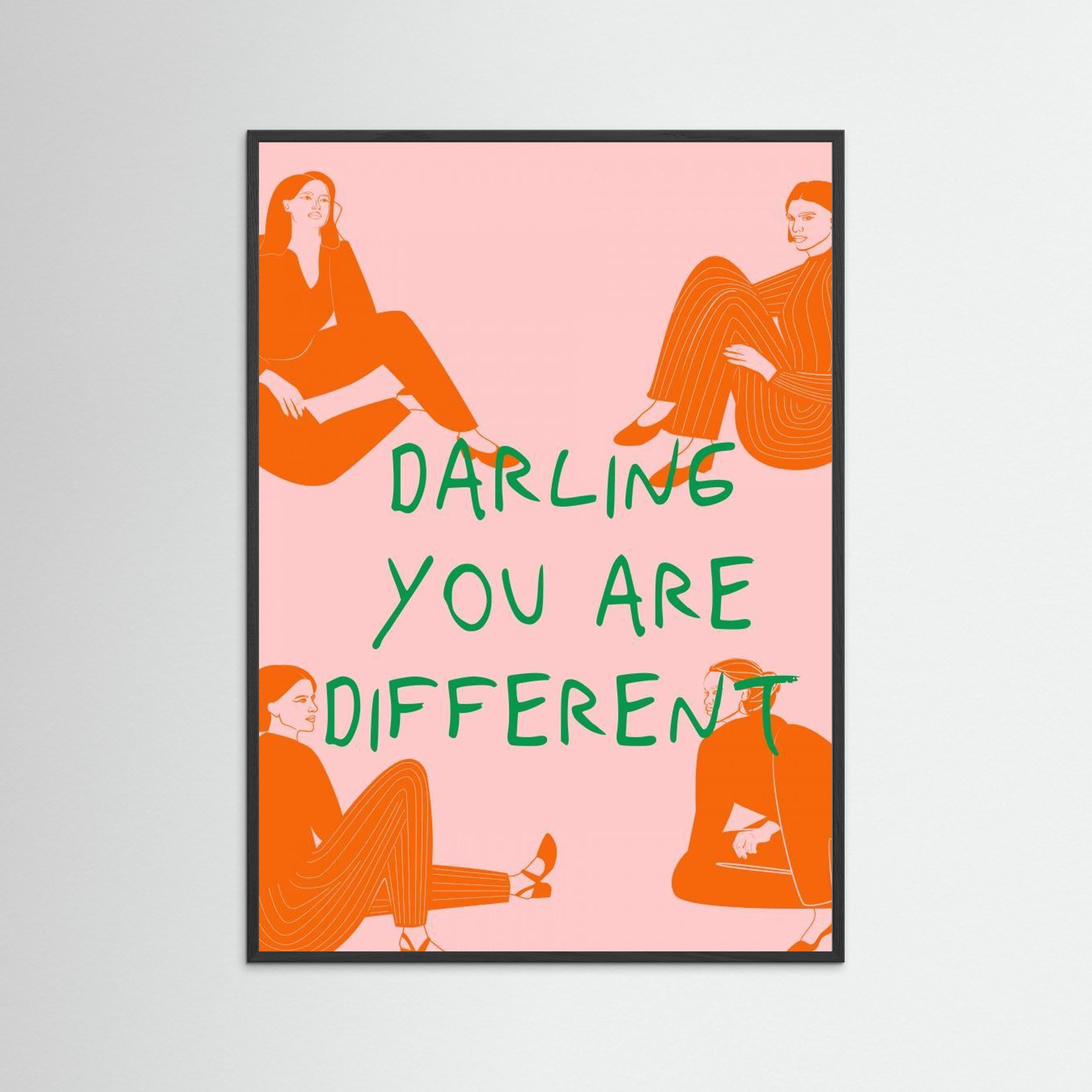 Darlingyouare by Treechild Fine Art Paper 
