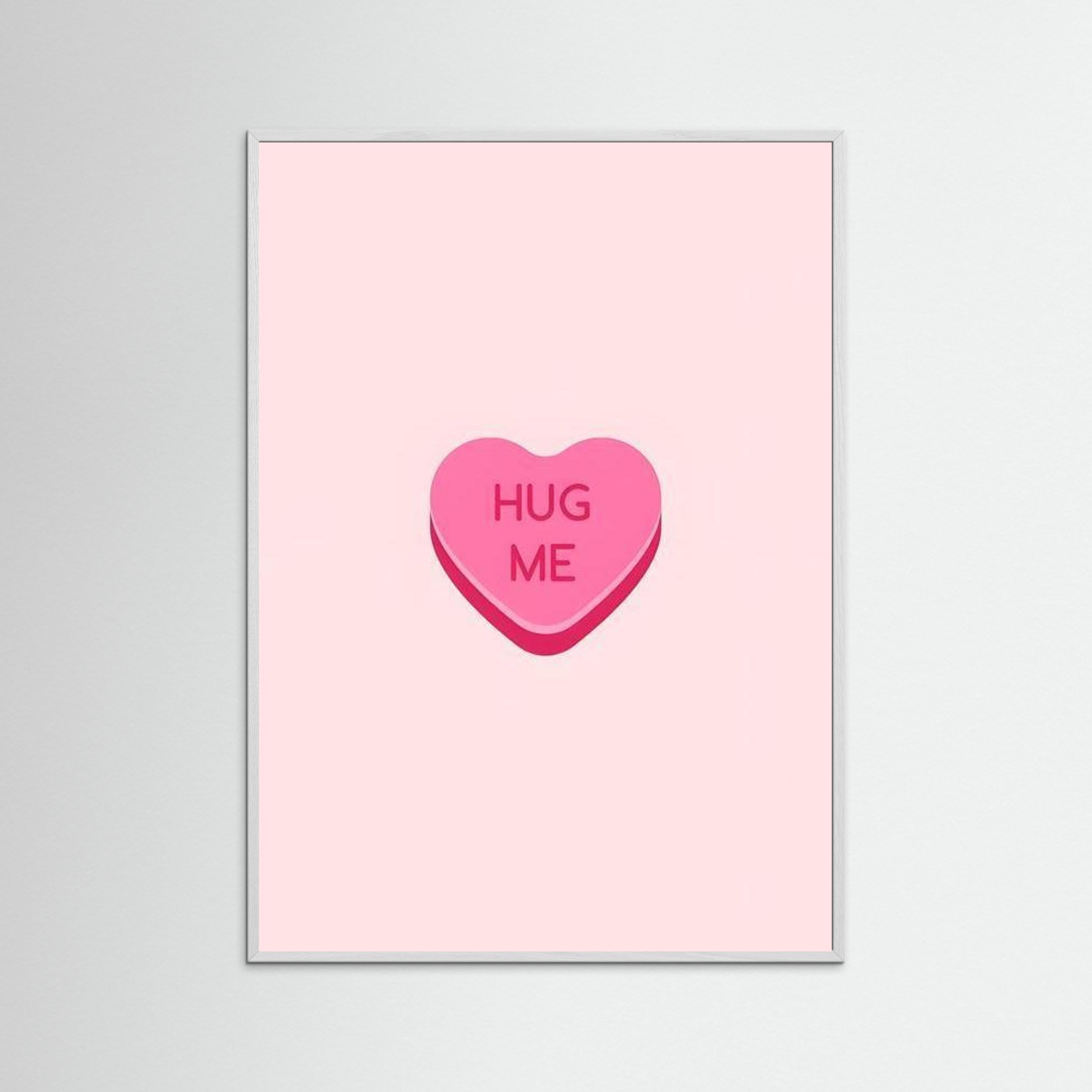 Hug Me By The Frame Gain Fine Art Paper