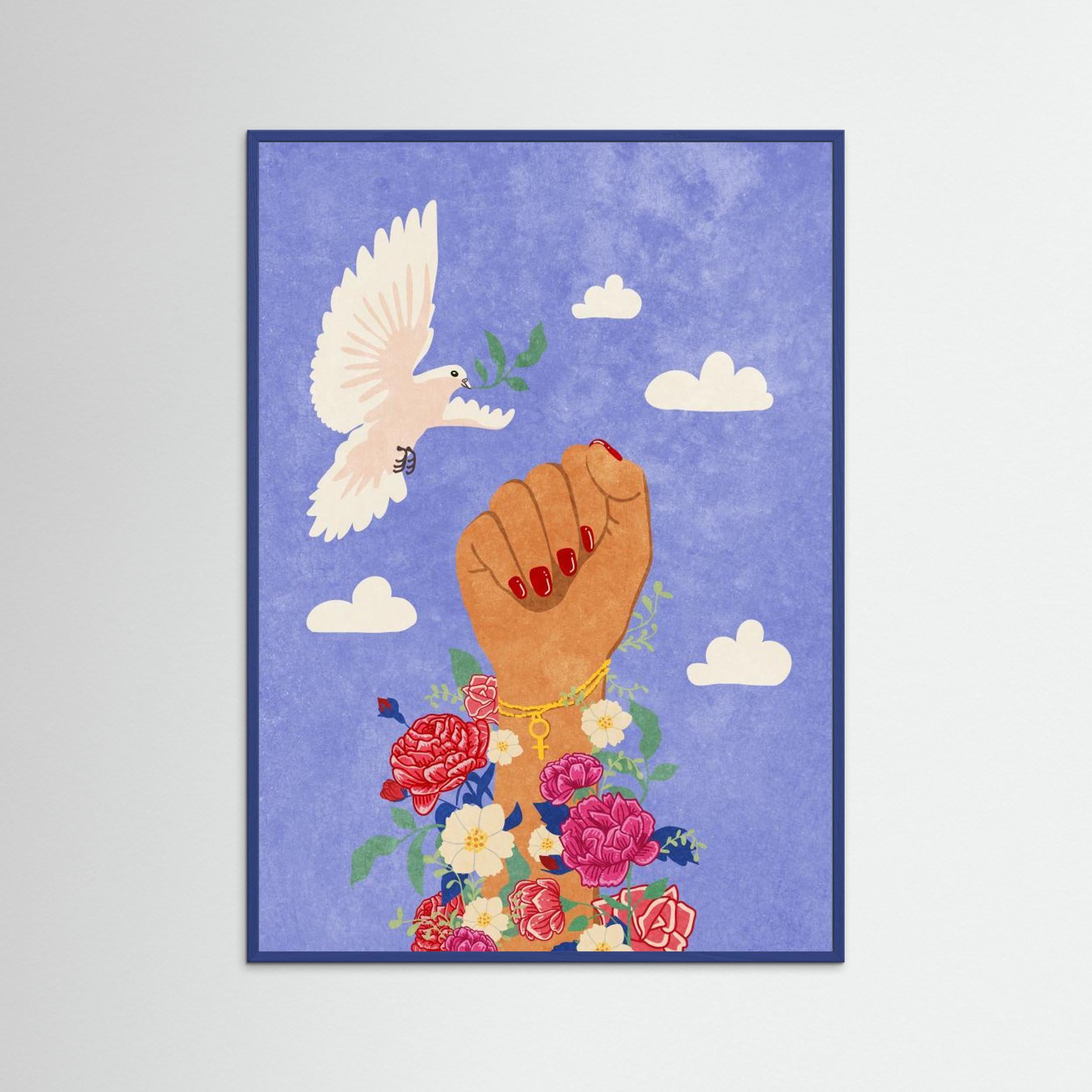 Feminist Fist by Raissa Oltmanns