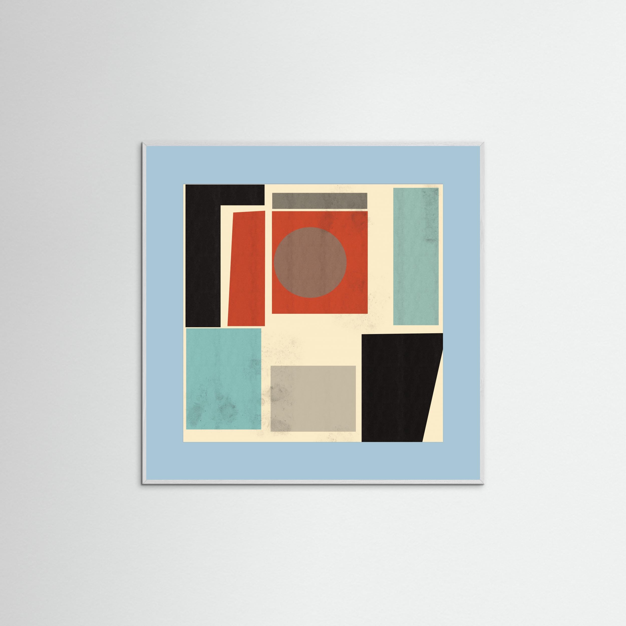 GEOMETRIC POINT Nr 1 by The Miuus Studio Fine Art Paper