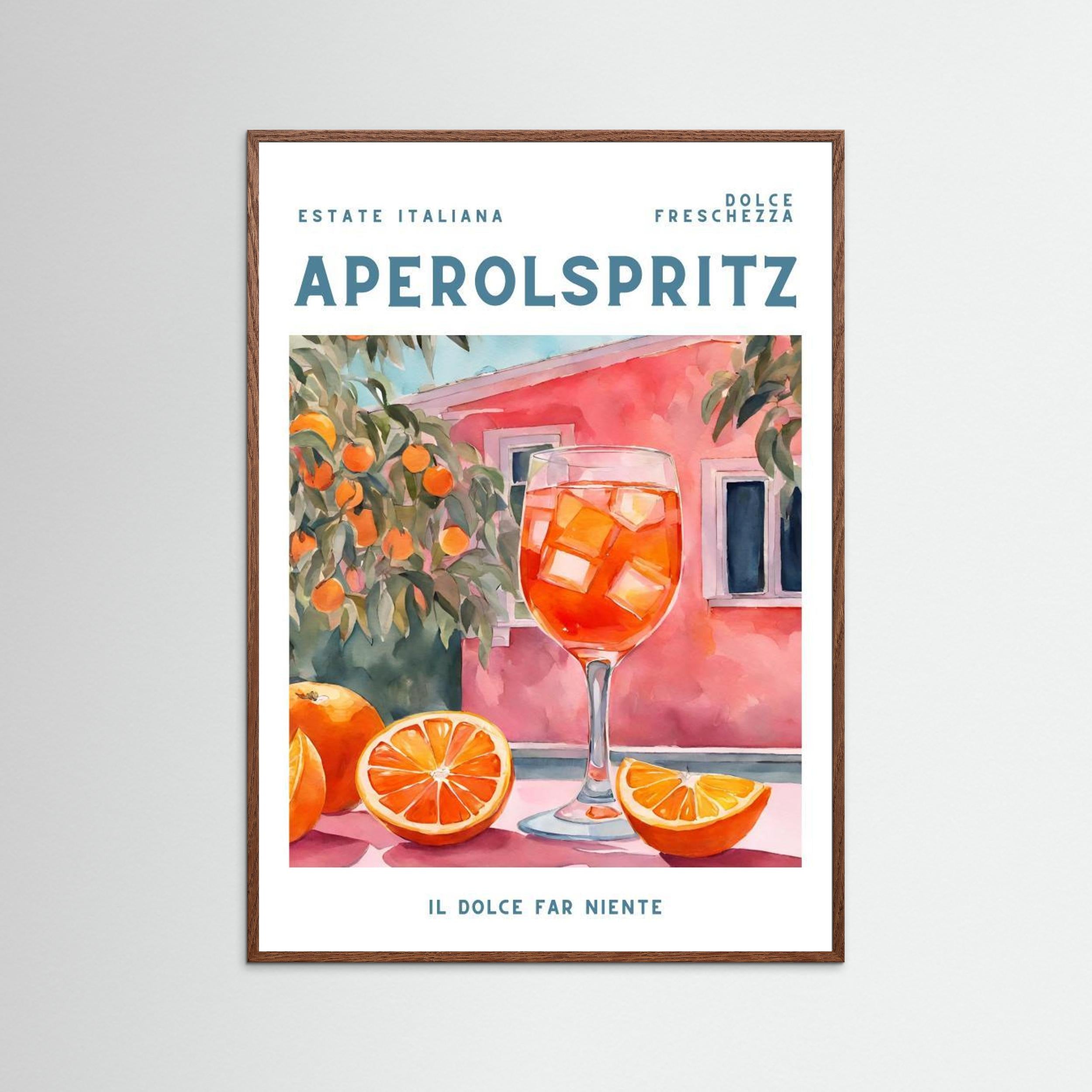 Aperol Spritz by Ohkimiko Fine Art Paper 