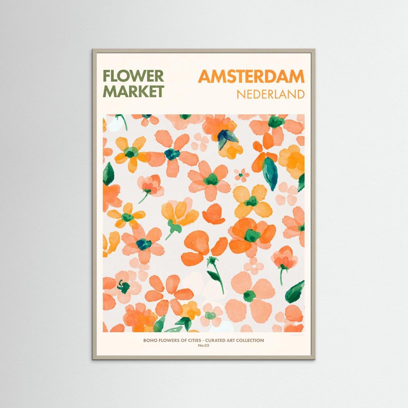 Amsterdam by Emel Tunaboylu Fine Art Paper
