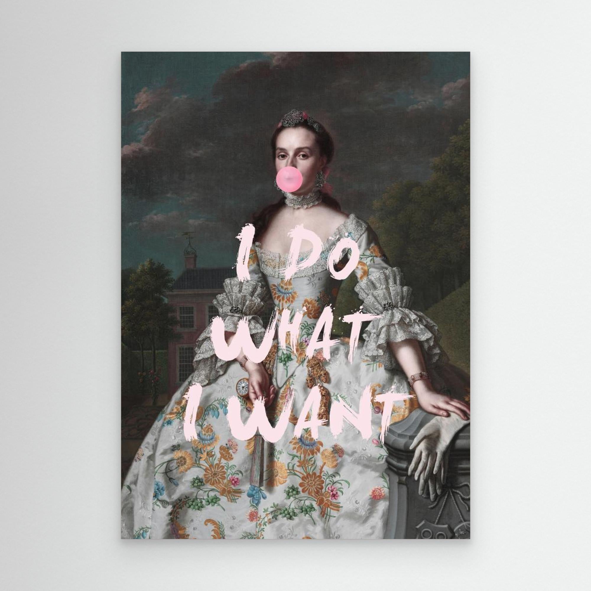 Whatiwant2 Ratioiso by Talitha Mc Queen Canvas