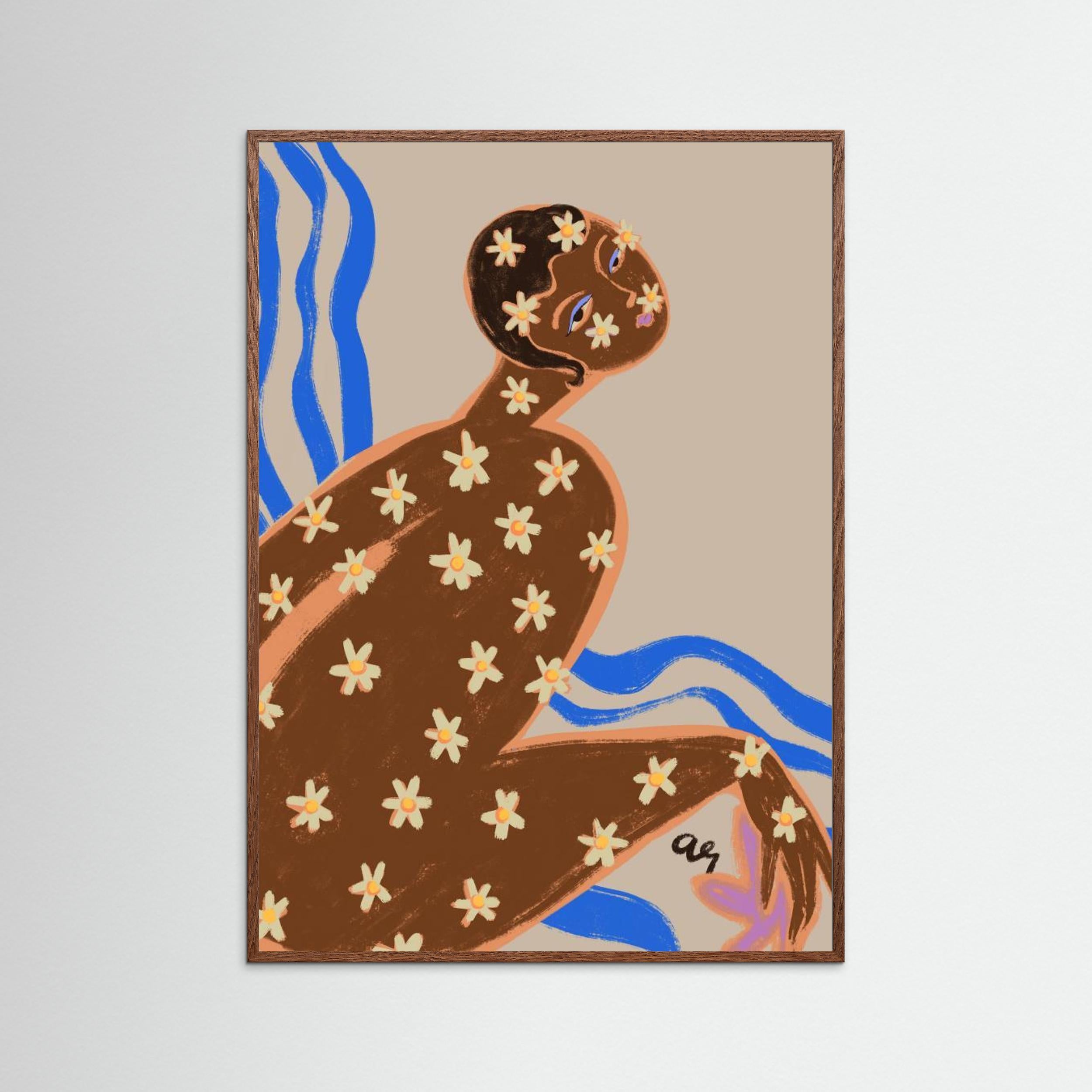 Blooming Daisy by Arty Guava