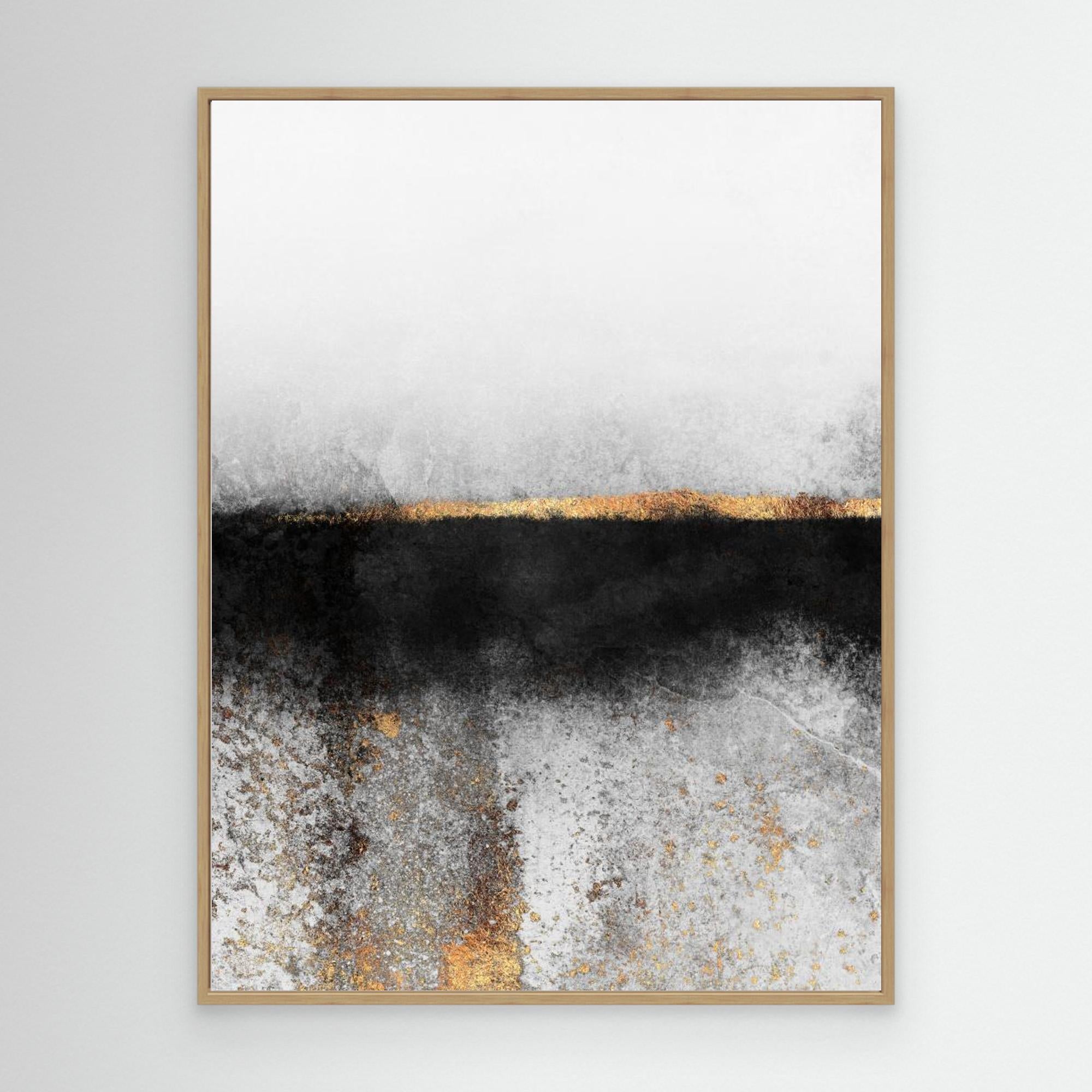 Soot And Gold by Elisabeth Fredriksson Canvas
