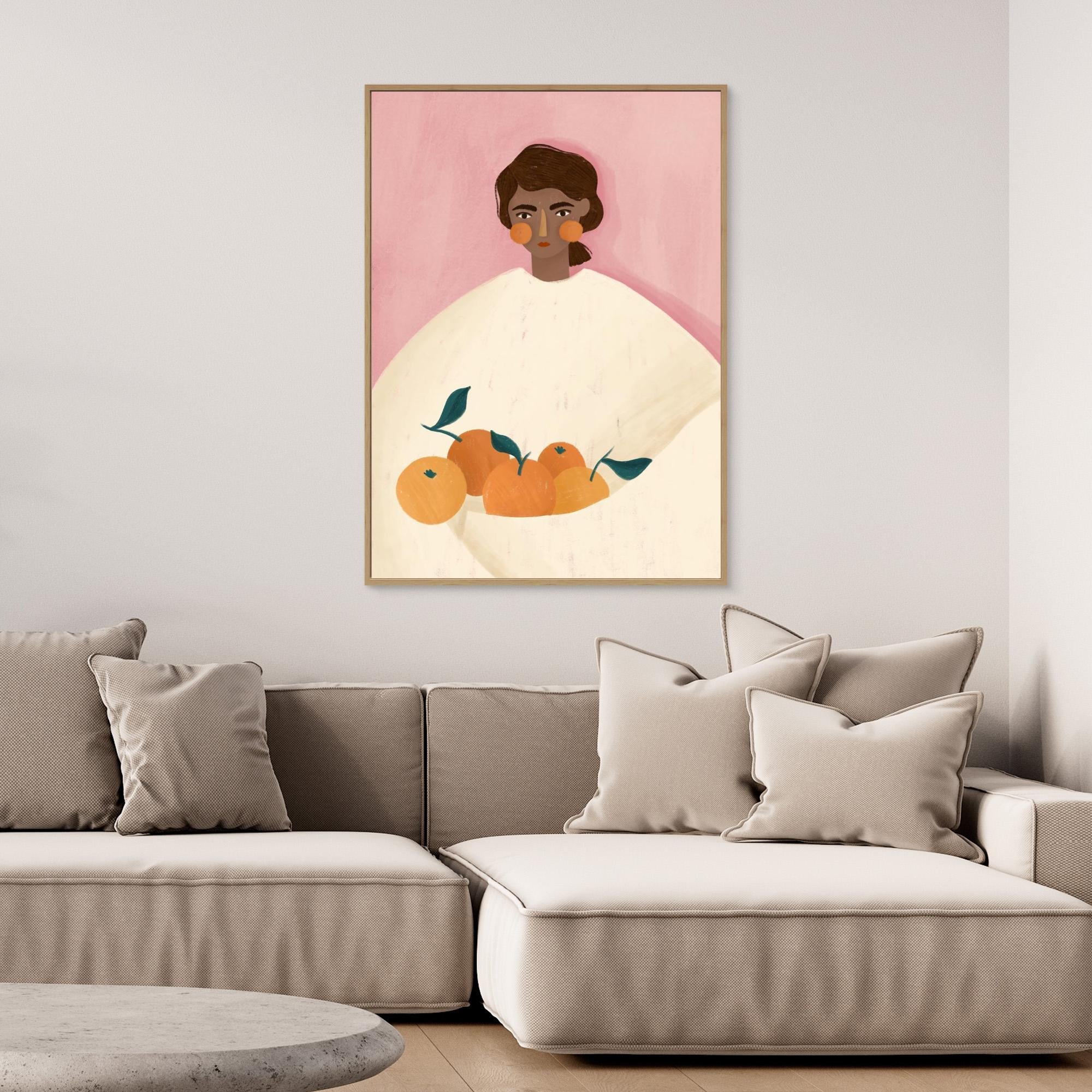 The Woman With the Oranges by Bea Müller