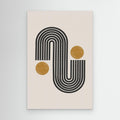 Mid Century No3. by The Miuus Studio Canvas