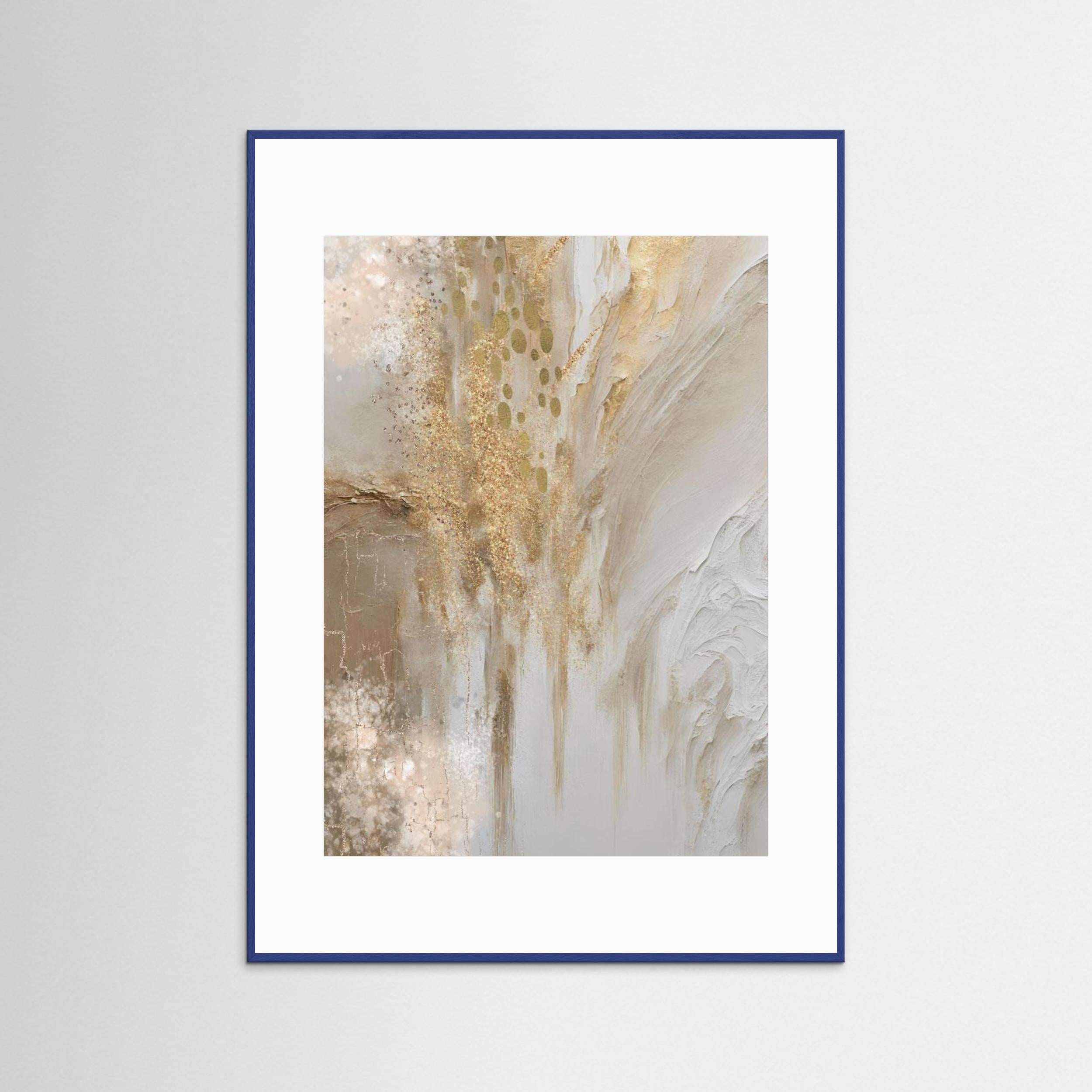 Golden marble by Sally Ann Moss