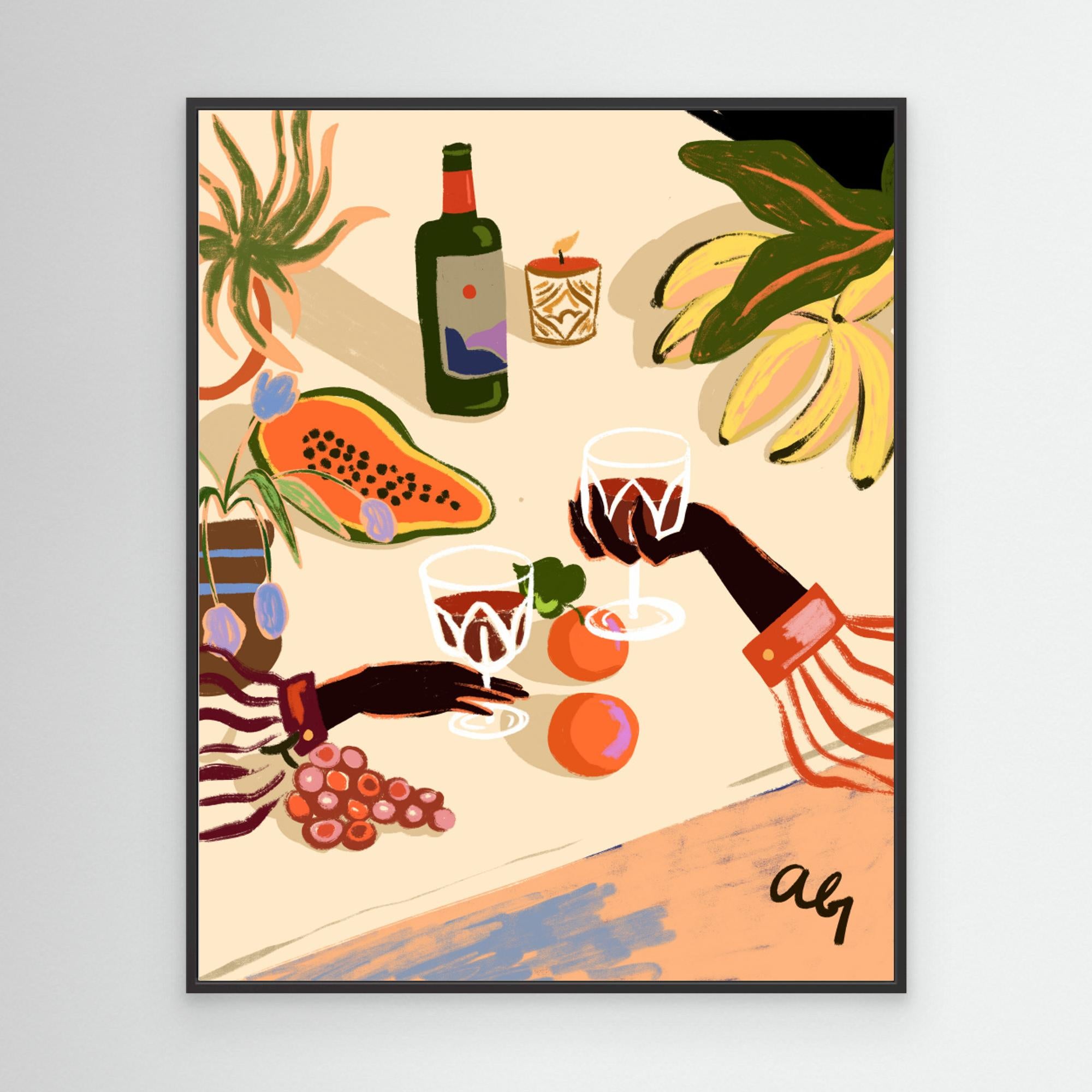 Cheers To You by Arty Guava Canvas