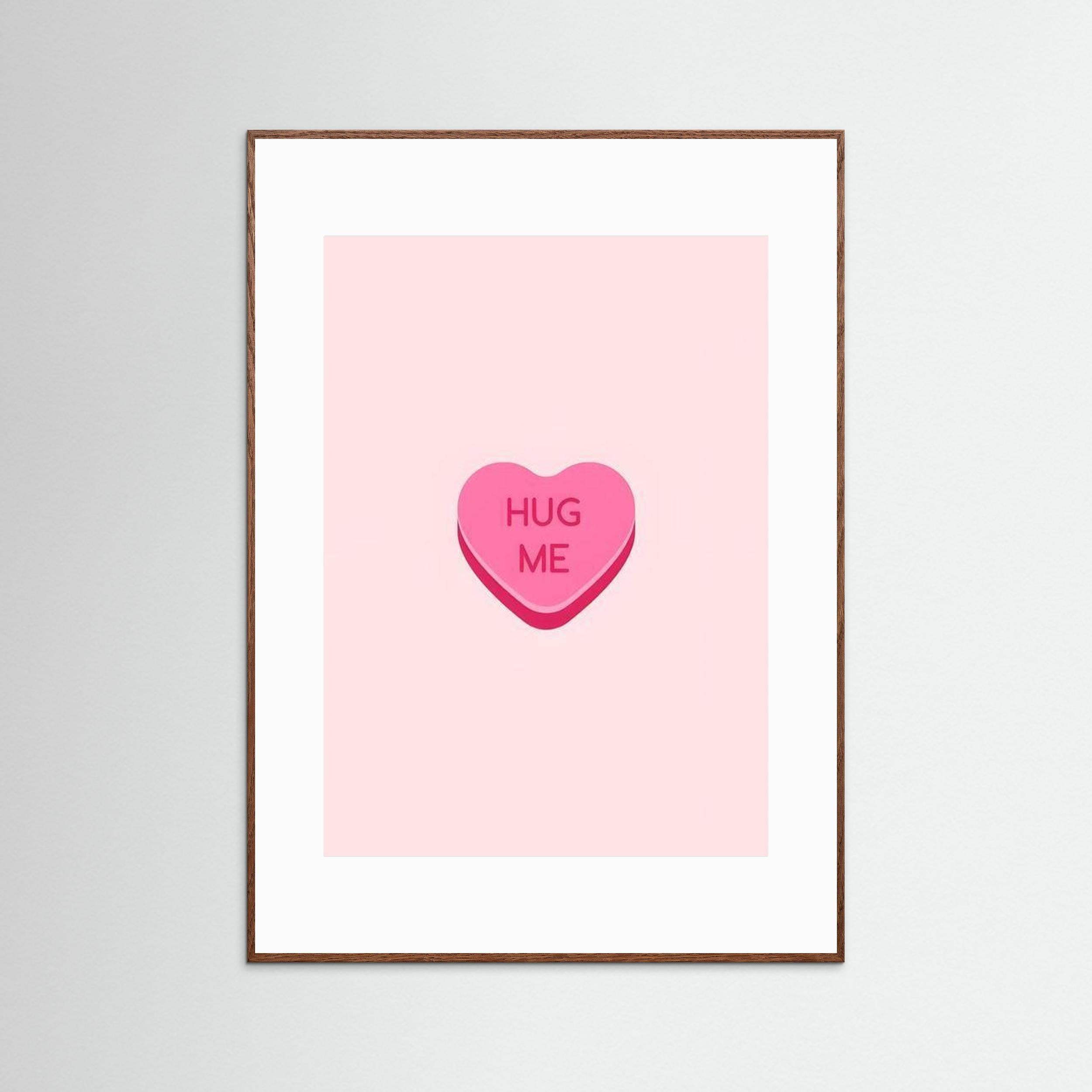 Hug Me By The Frame Gain Fine Art Paper