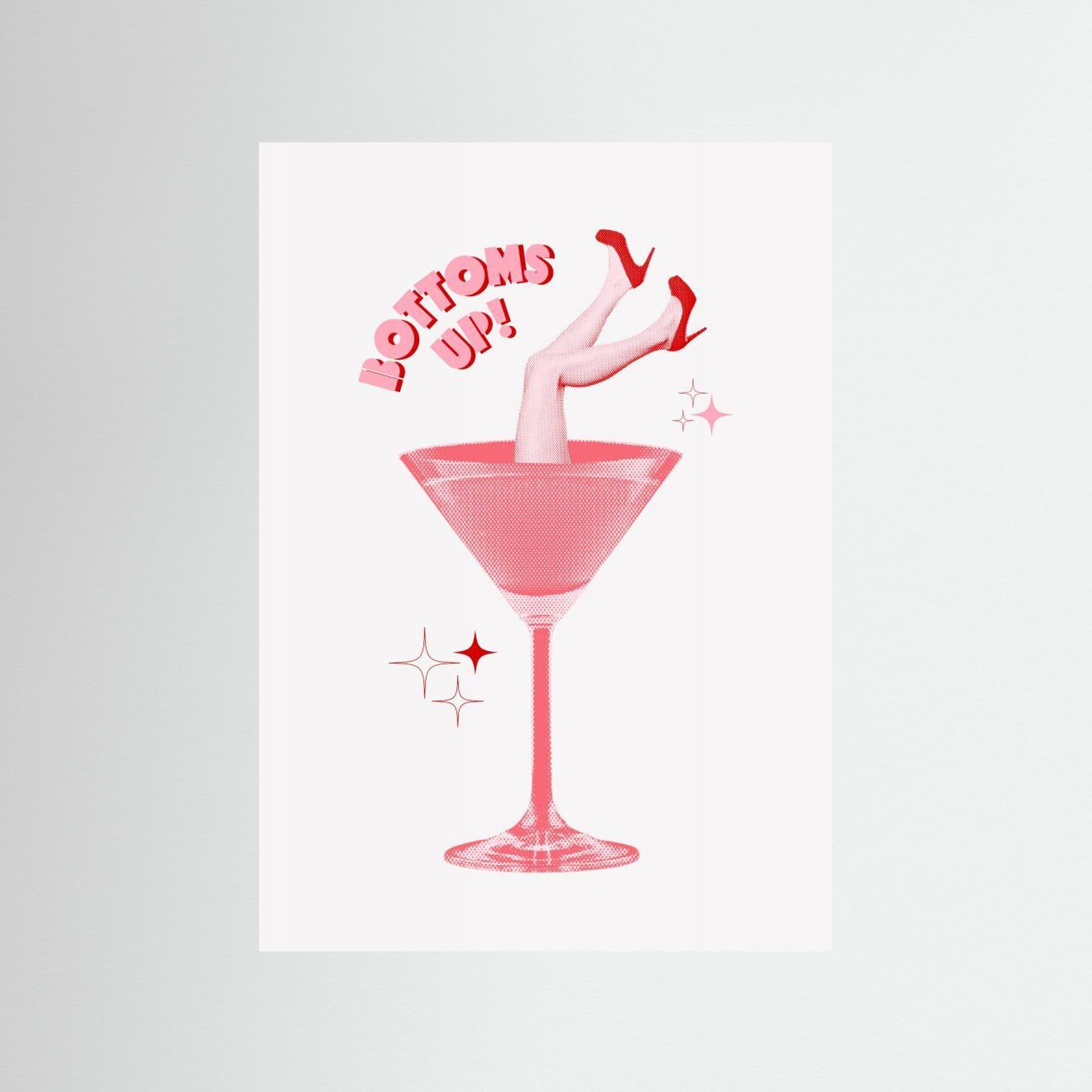 Bottoms up! by Athene Fritsch Fine Art Paper 