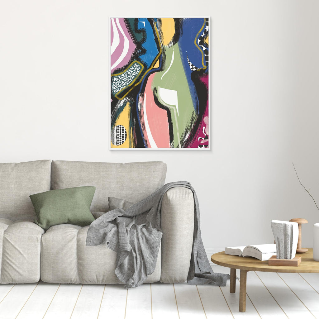 Colorful Abstract Bum by Little Dean