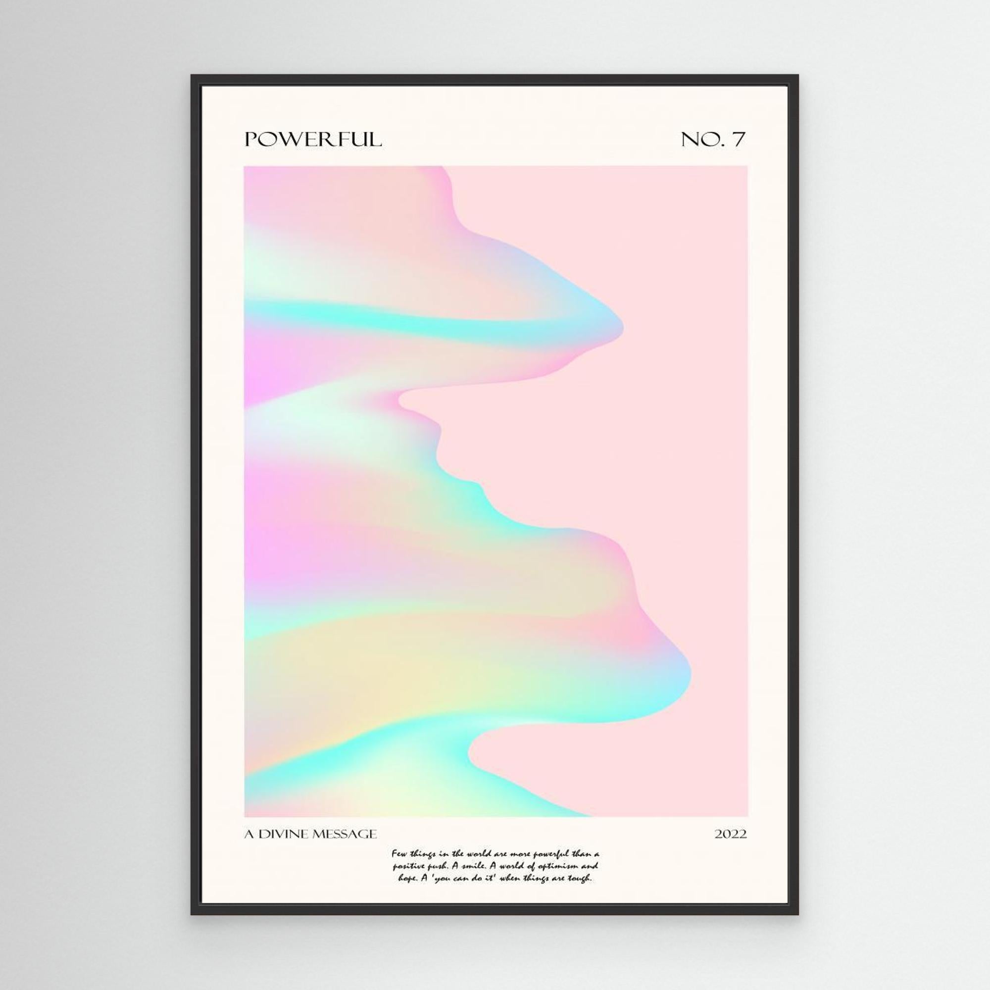 Powerful Devine by Rikke Løndager Boisen Canvas