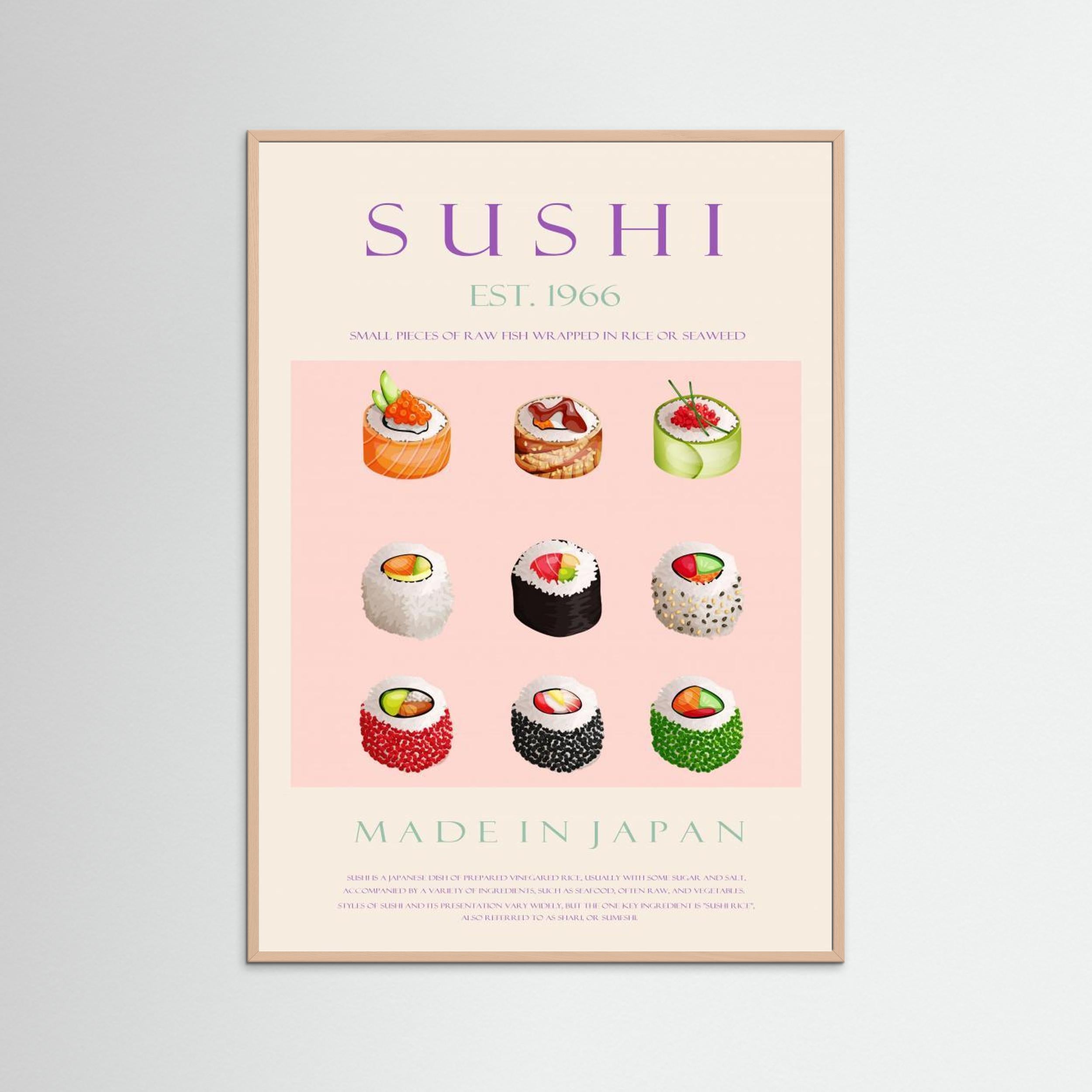 Sushi Est. 1966 by Rikke Løndager Boisen
