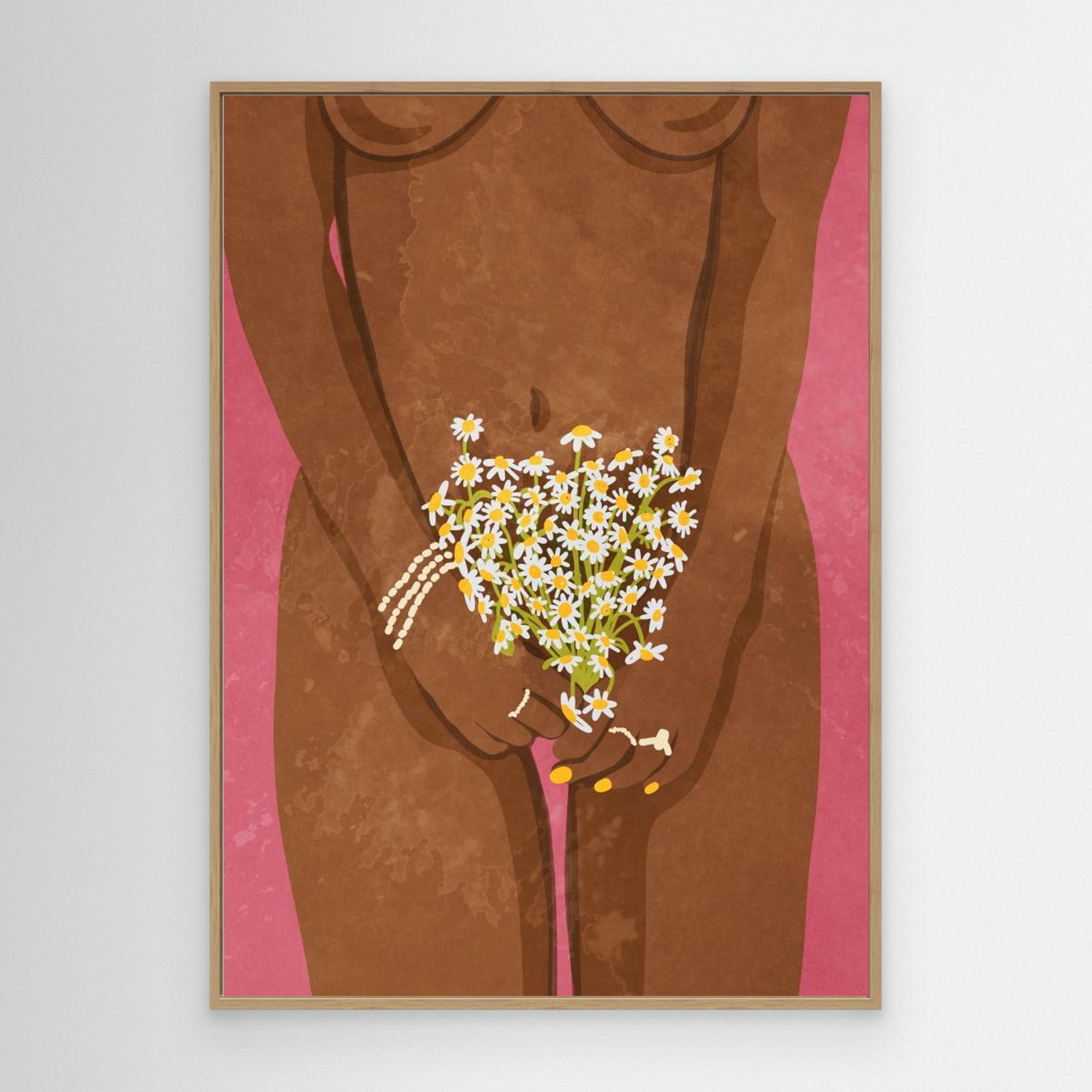 Wearing Floweers by Raissa Oltmanns Canvas