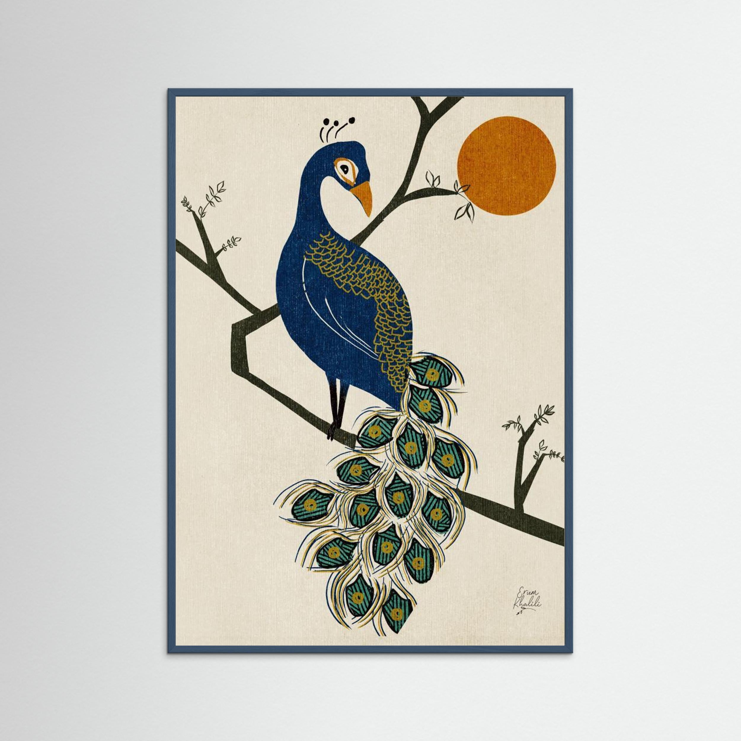 Vintage Peacock Erum Khalili.png by Erum Khalili