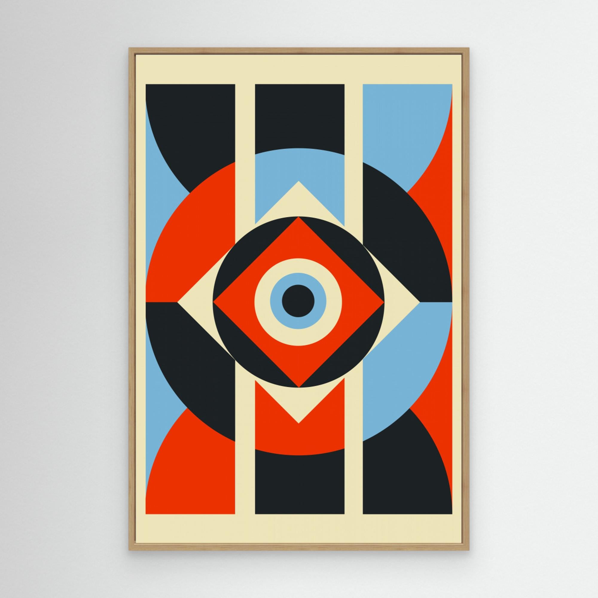 Geometric Patterns #1 by Jay Stanley Canvas