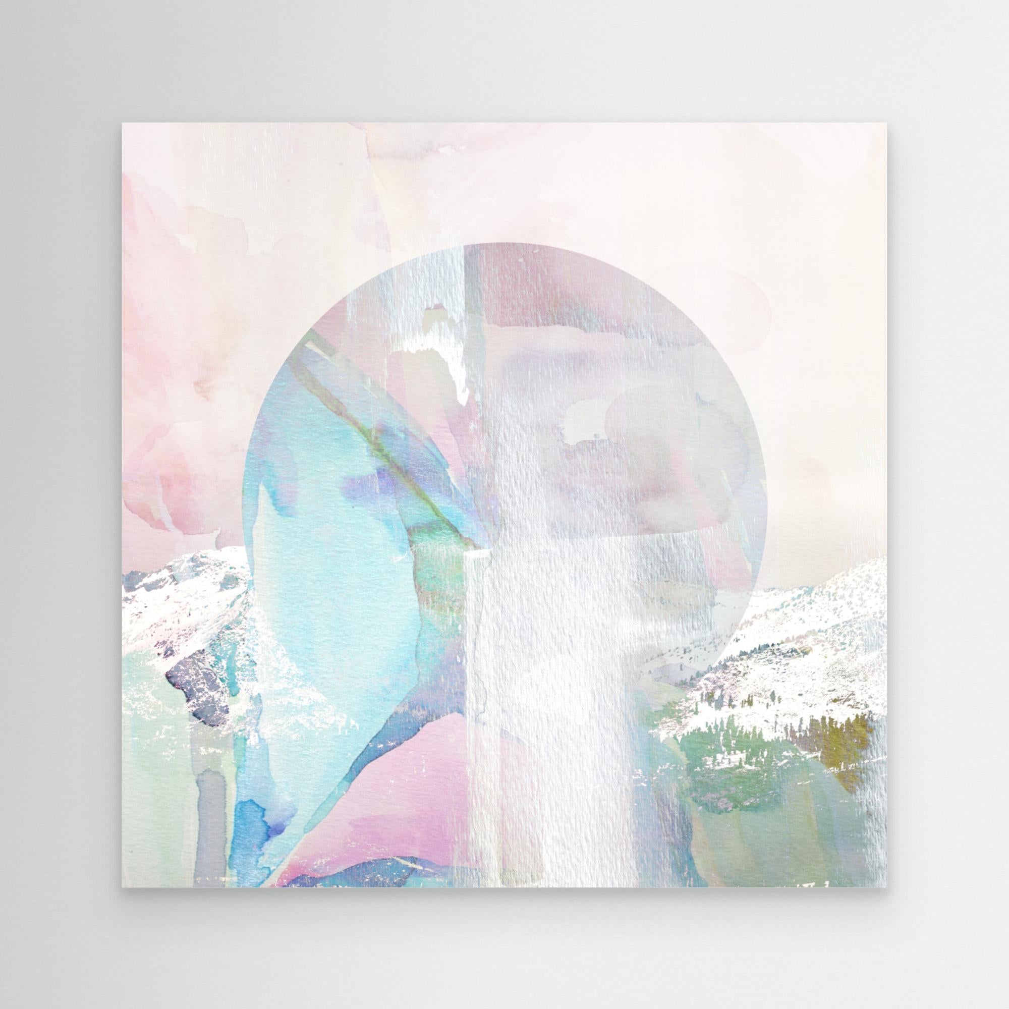 Over the Moon II by Gemma Bardot Canvas