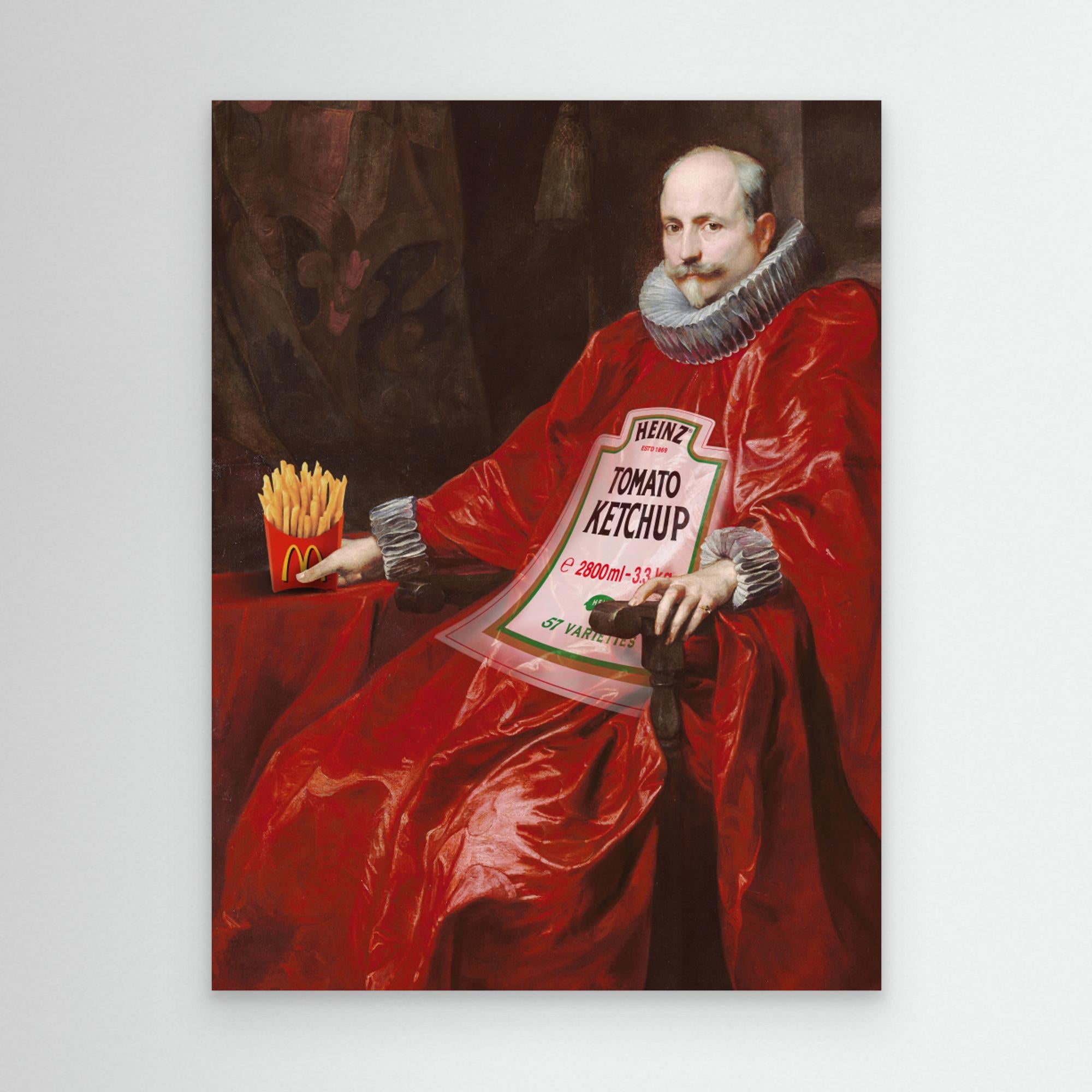 Sir Tomato by Dikhotomy Canvas