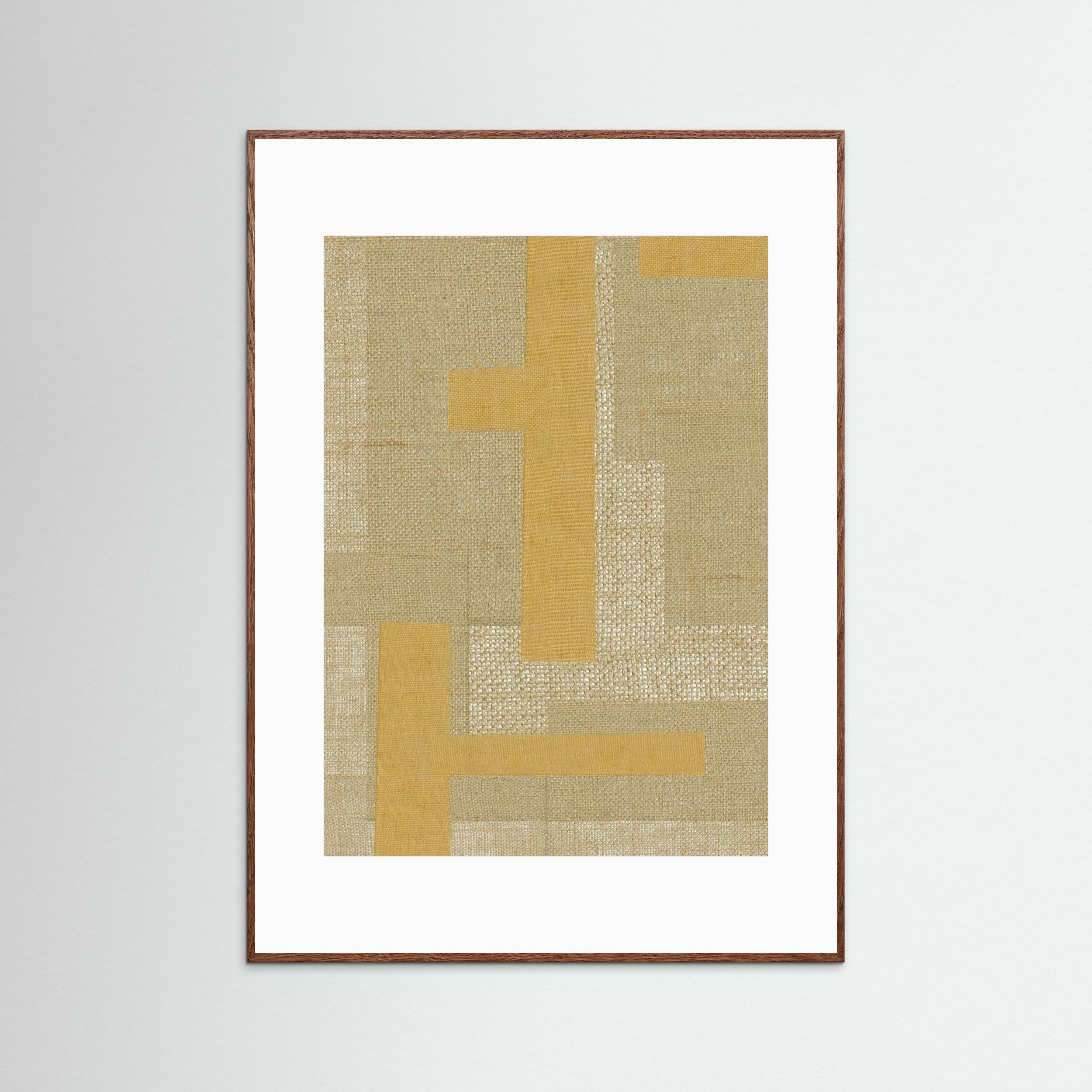 Fabric Pattern Collage No.4 by The Miuus Studio