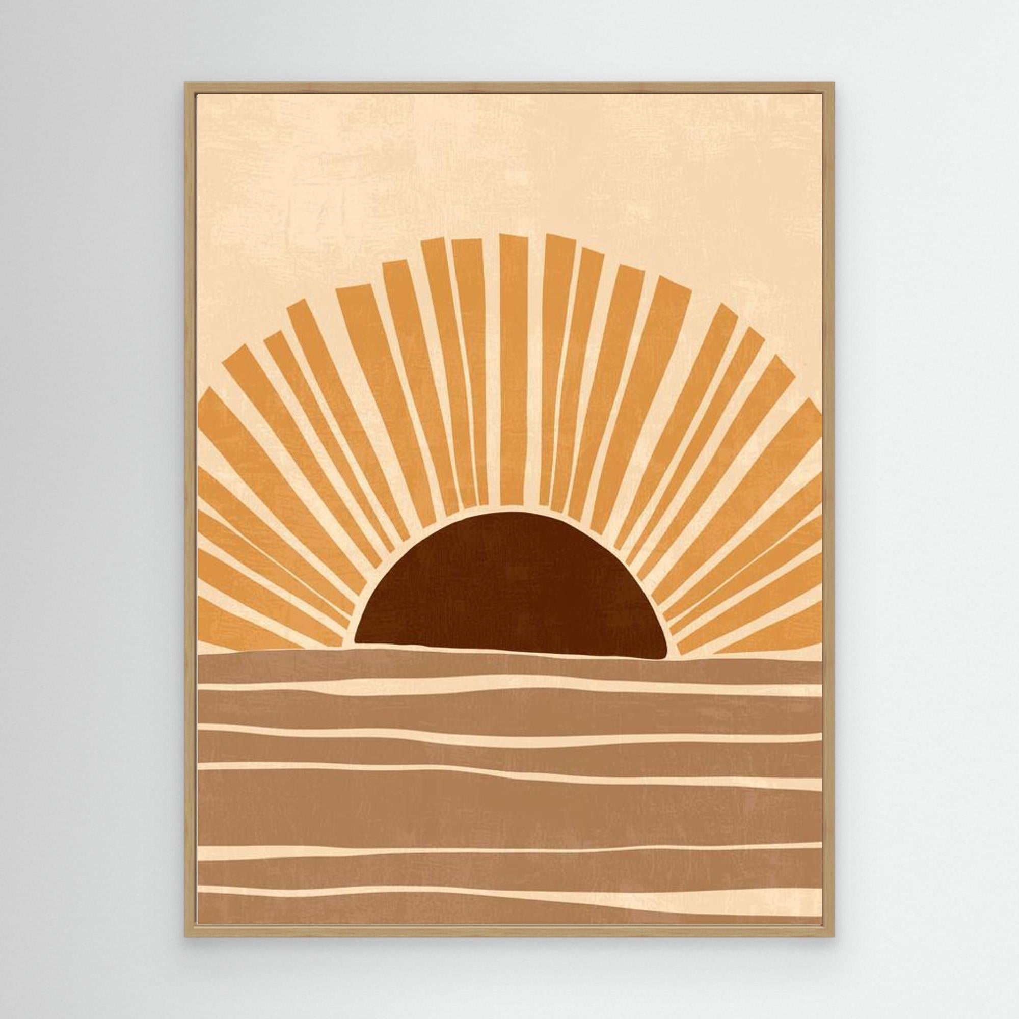 Form and Ember No.3 by The Frame Gain Canvas