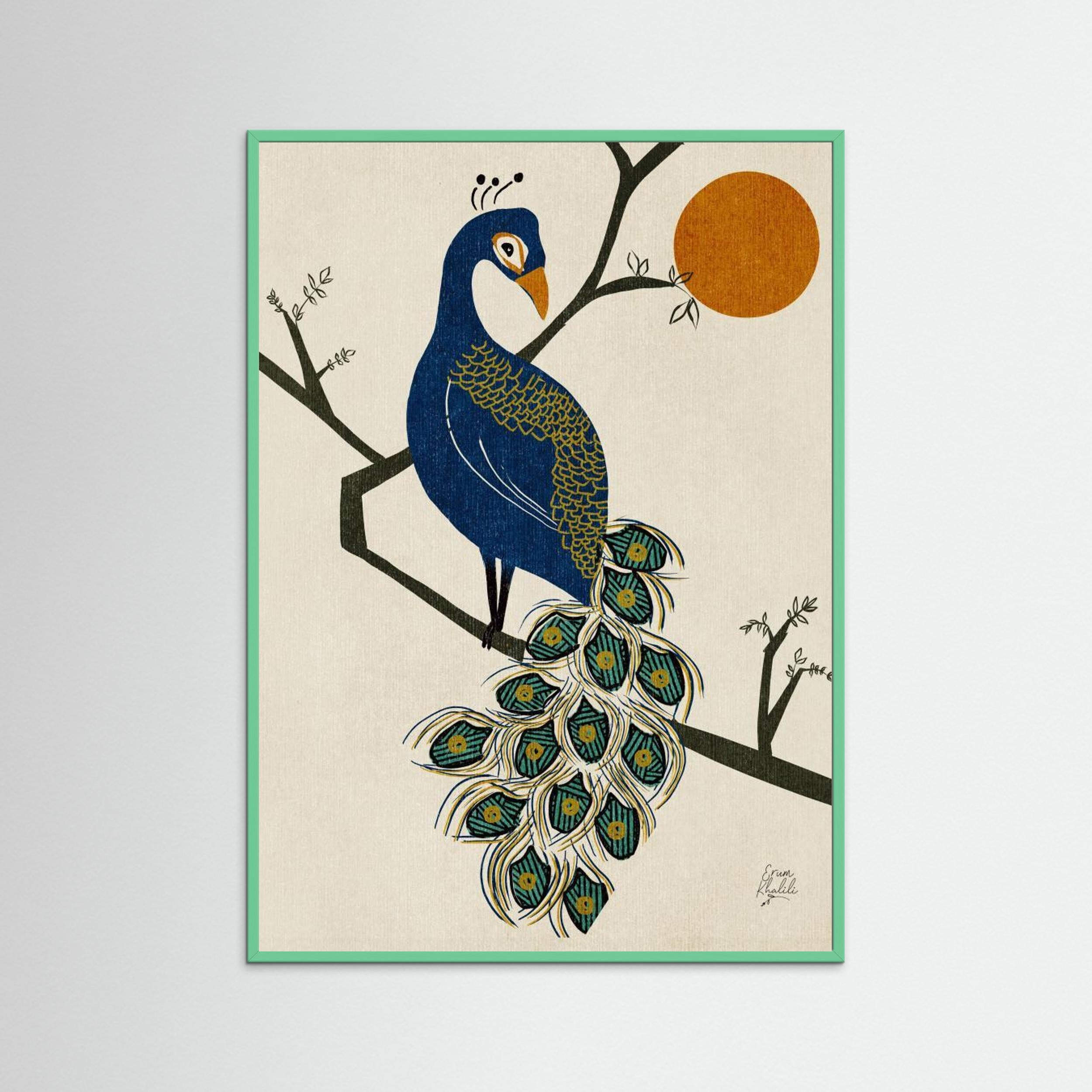 Vintage Peacock Erum Khalili.png by Erum Khalili