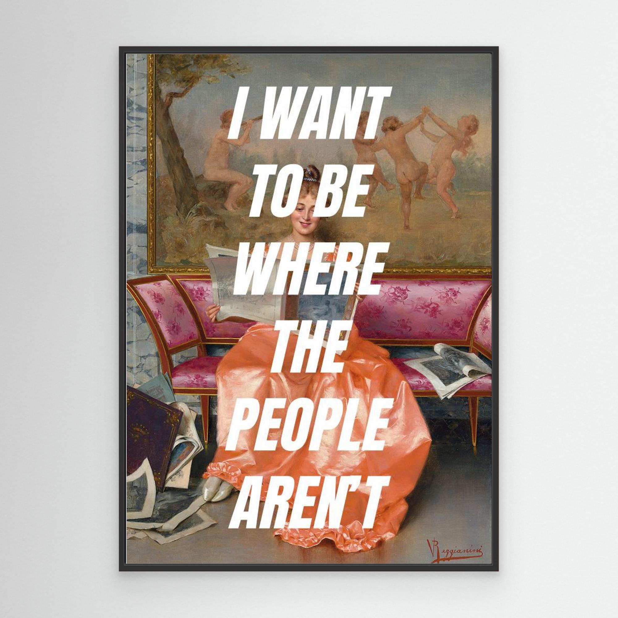 Introvert by Athene Fritsch Canvas 