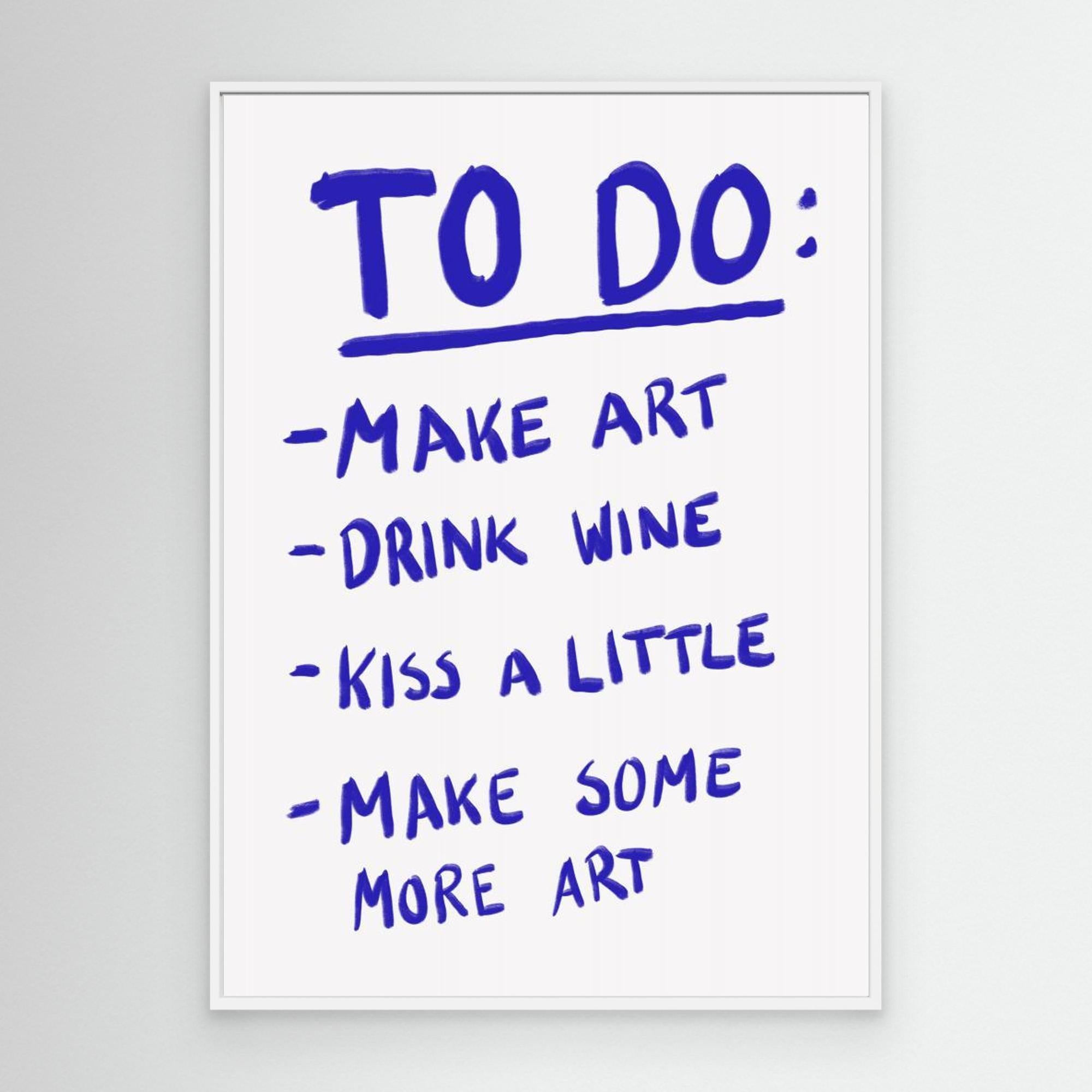 To Do by Athene Fritsch Canvas