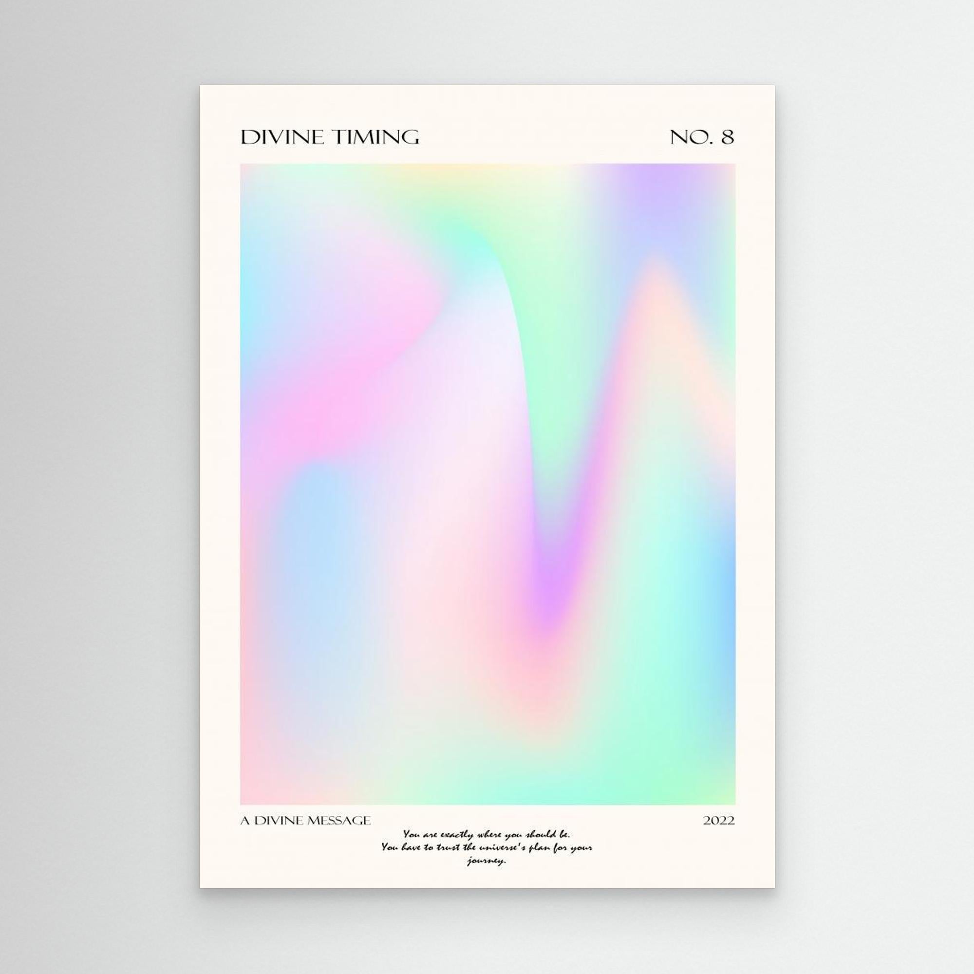 Divine Timing by Rikke Løndager Boisen. Canvas