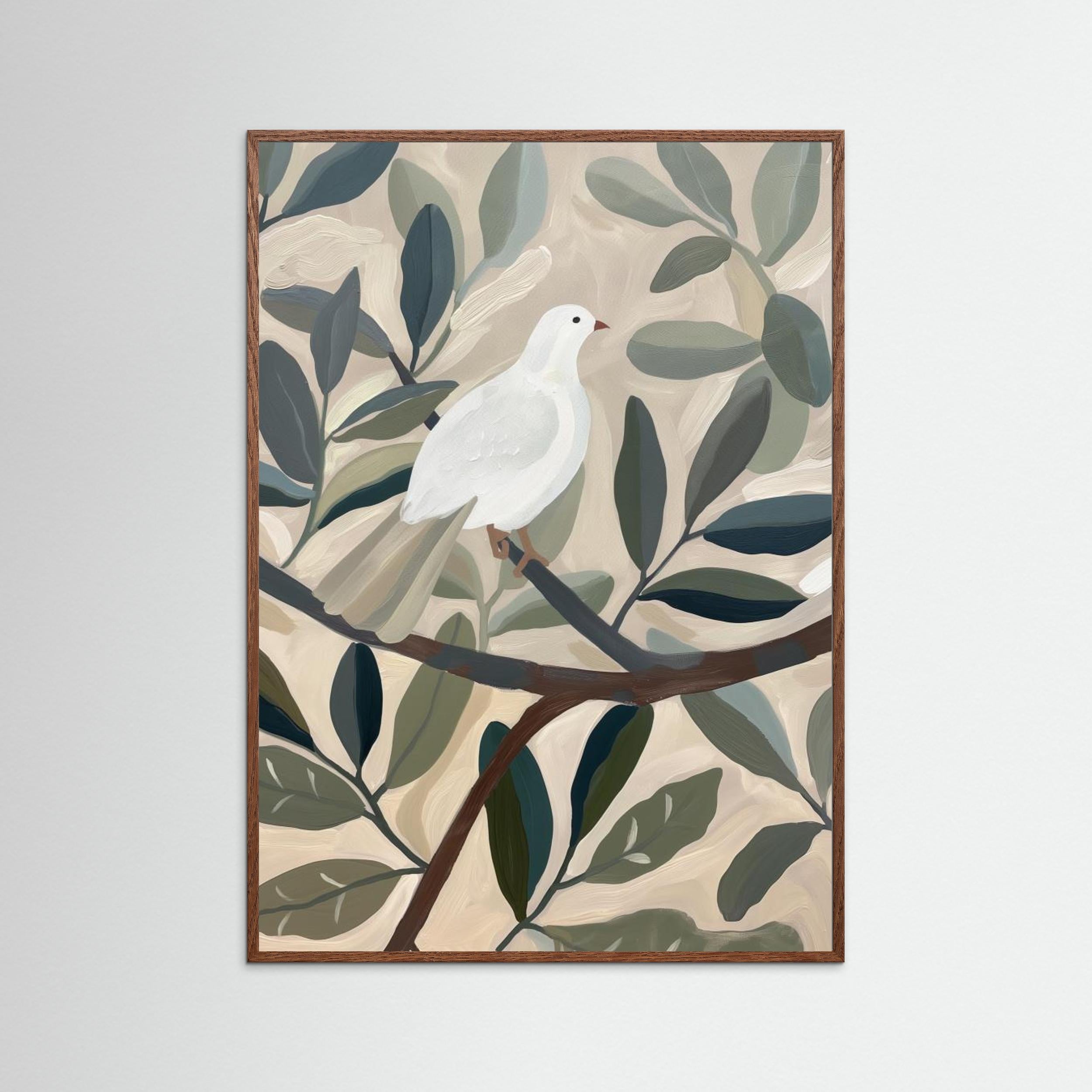 Dove In Tree by Shandu Fine Art Paper