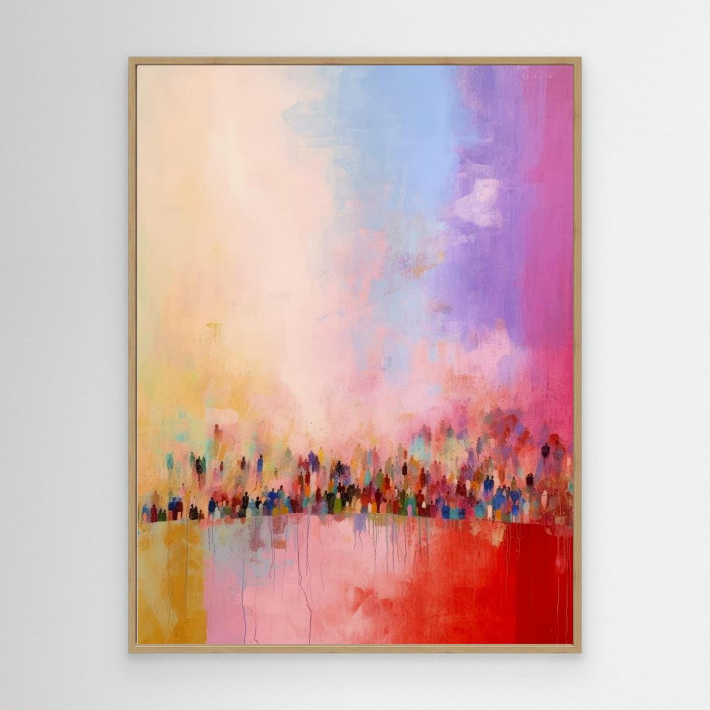 The Love In Us No 6 by Treechild Canvas