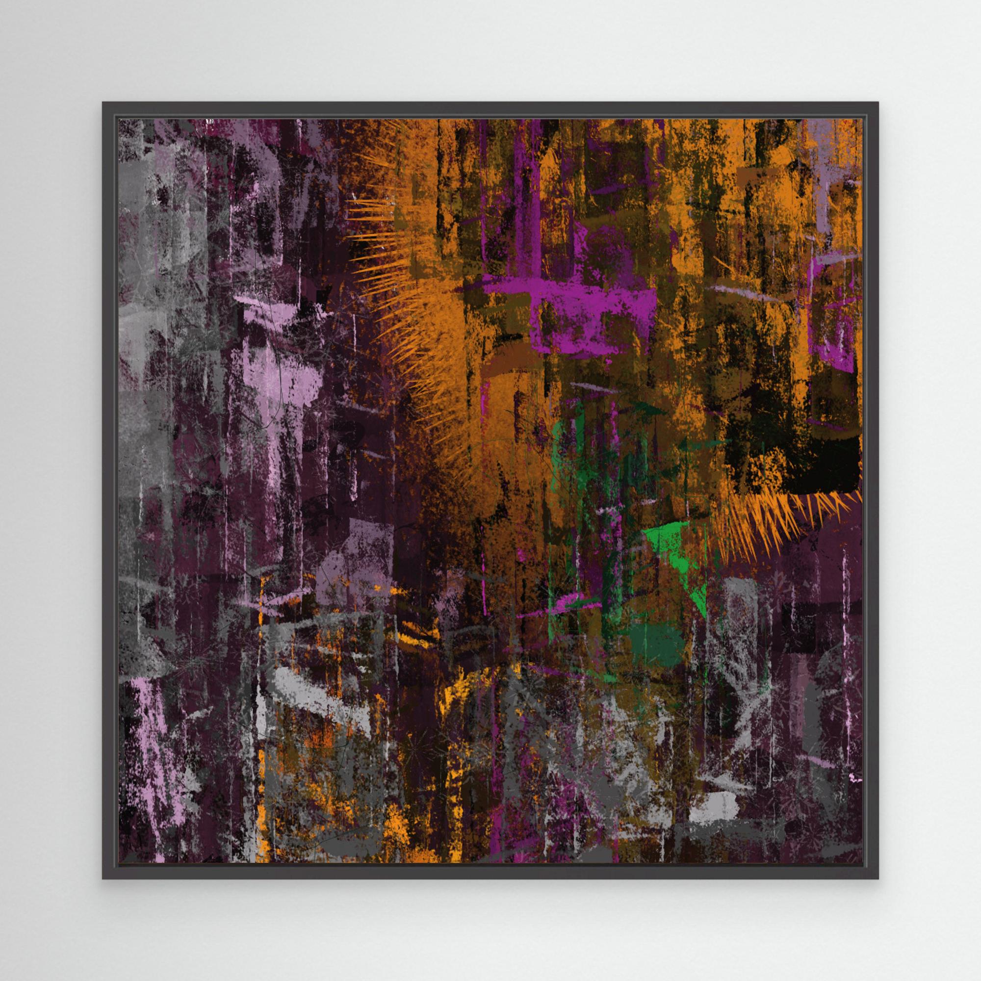 Ayahuasca.png by Pelin Atilla Canvas