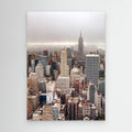 Foggy day in Manhattan by Par Soderman Canvas